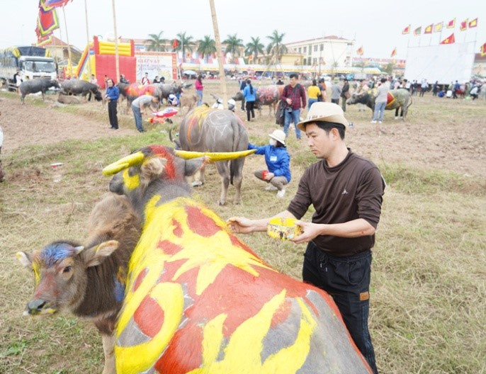 Hàng ngàn người xem vua cày ruộng tại Lễ hội Tịch điền Đọi Sơn- Ảnh 12.