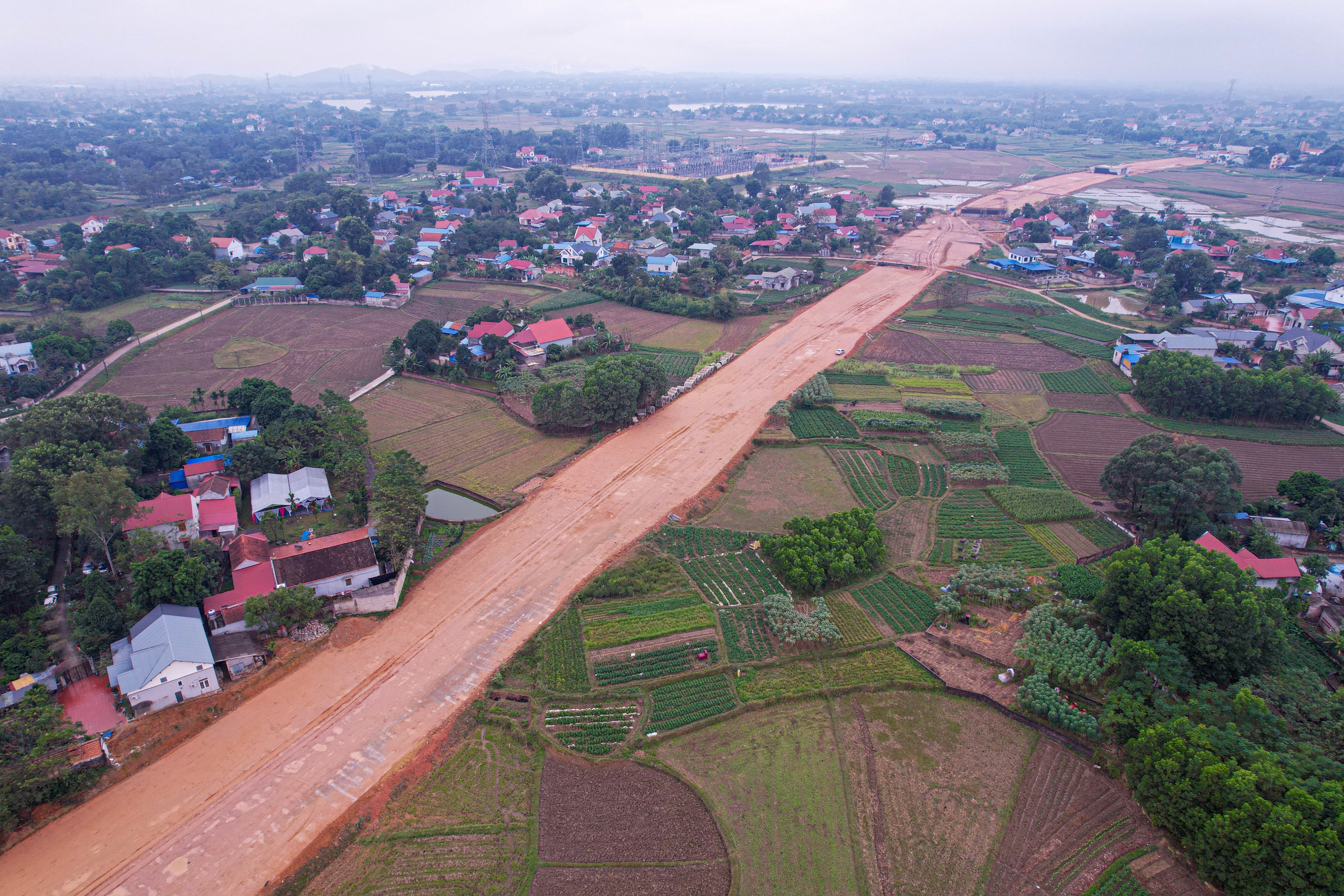 Tăng tốc thi công đường liên kết vùng tại Thái Nguyên- Ảnh 15.