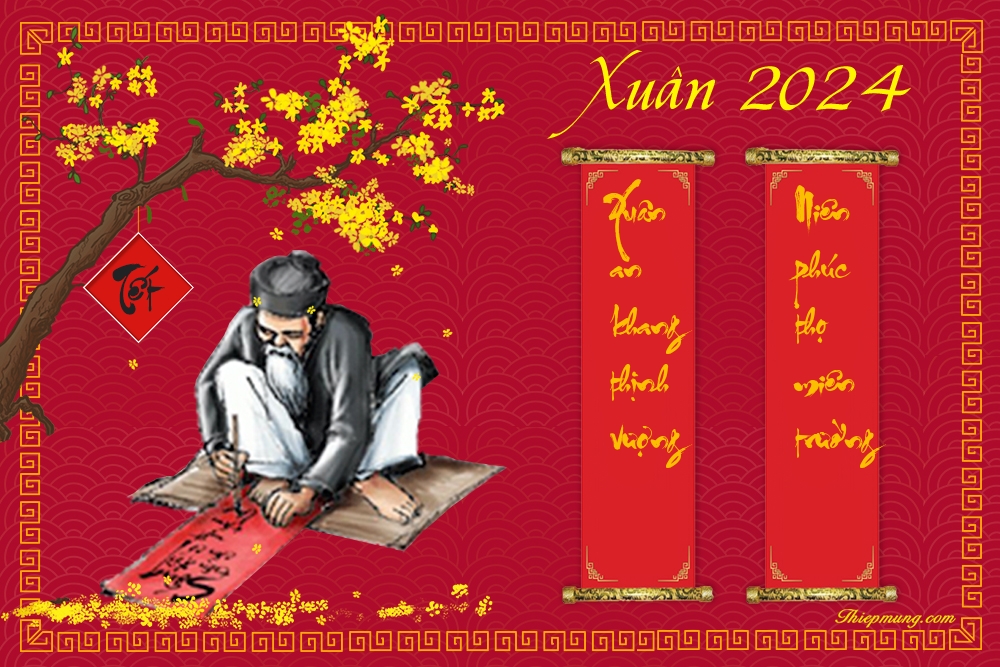 Những câu đối Tết 2024 hay và ý nghĩa nhất