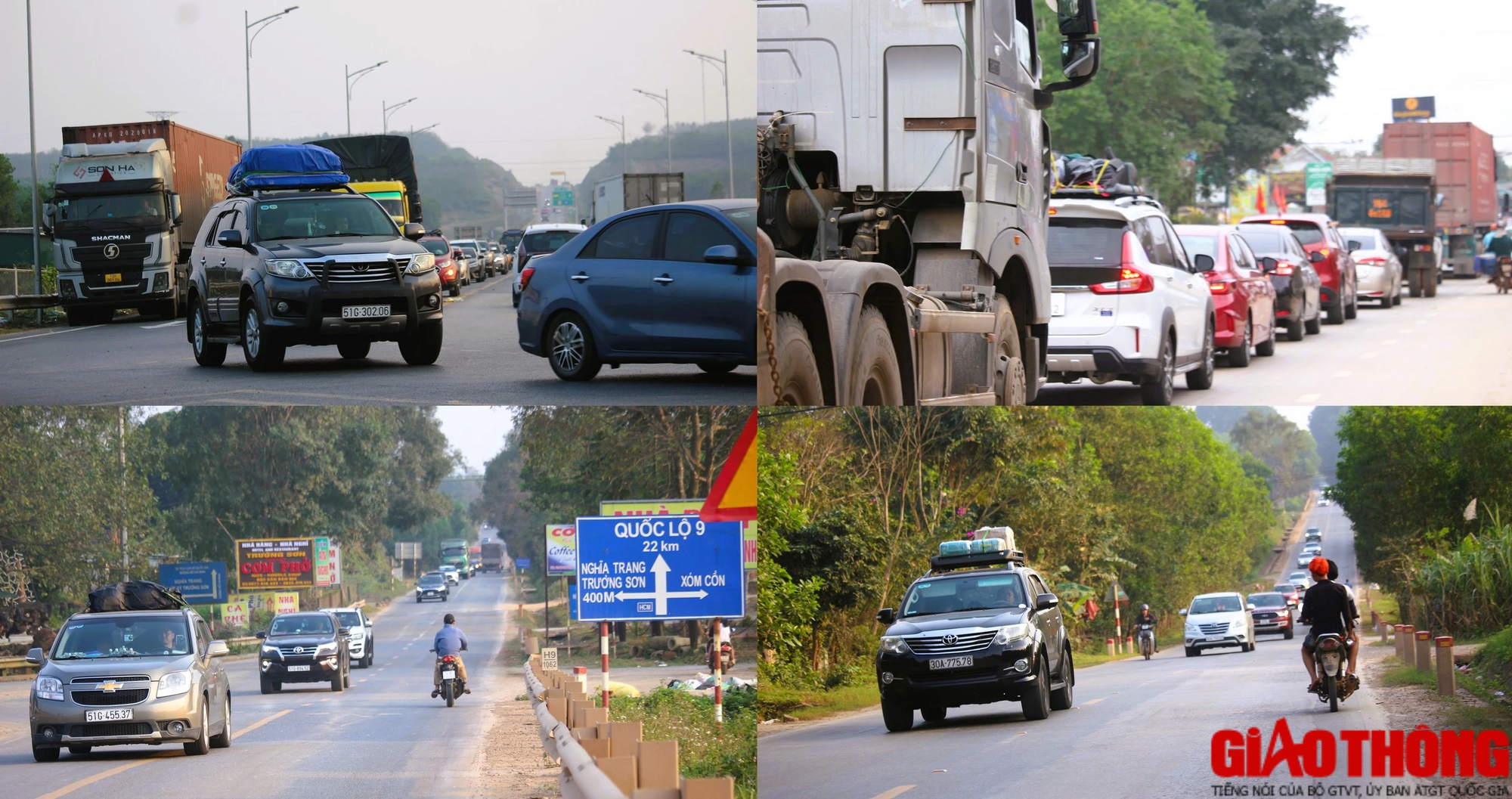 Cao tốc Cam Lộ - La Sơn nườm nượp xe cộ nối đuôi di chuyển về quê ăn Tết- Ảnh 10.