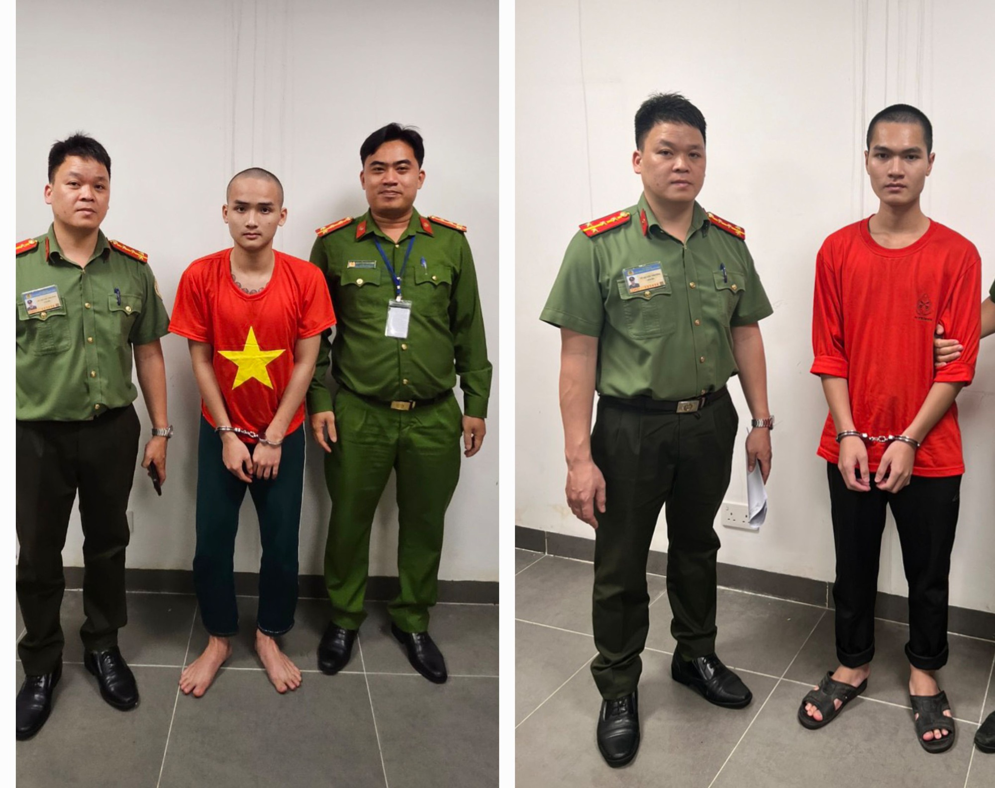 Hai thanh niên trốn truy nã bị bắt khi đáp chuyến bay đến Đà Nẵng ăn Tết- Ảnh 1.