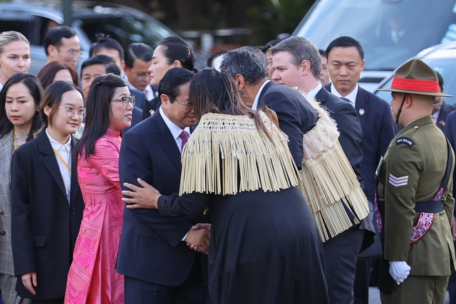 Những nghi thức đặc biệt trong lễ đón chính thức Thủ tướng tại New Zealand- Ảnh 1.