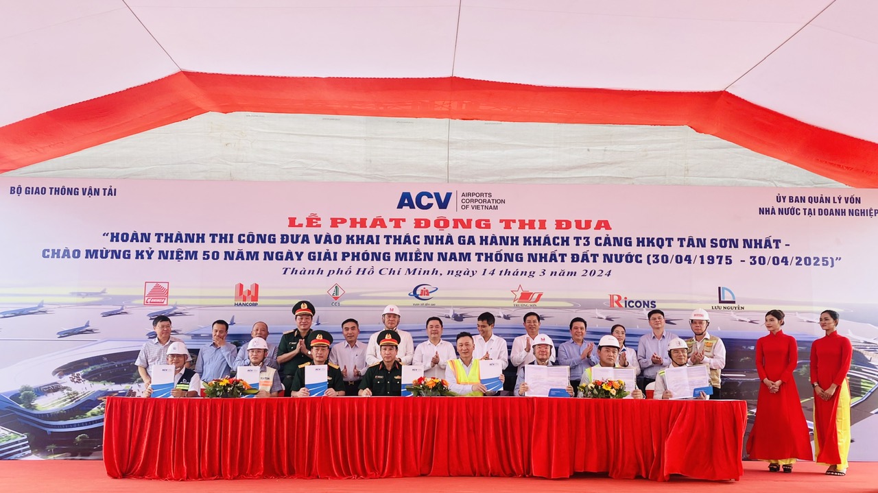 Chạy đua đưa nhà ga T3 sân bay Tân Sơn Nhất hoàn thành dịp 30/4/2025- Ảnh 2.