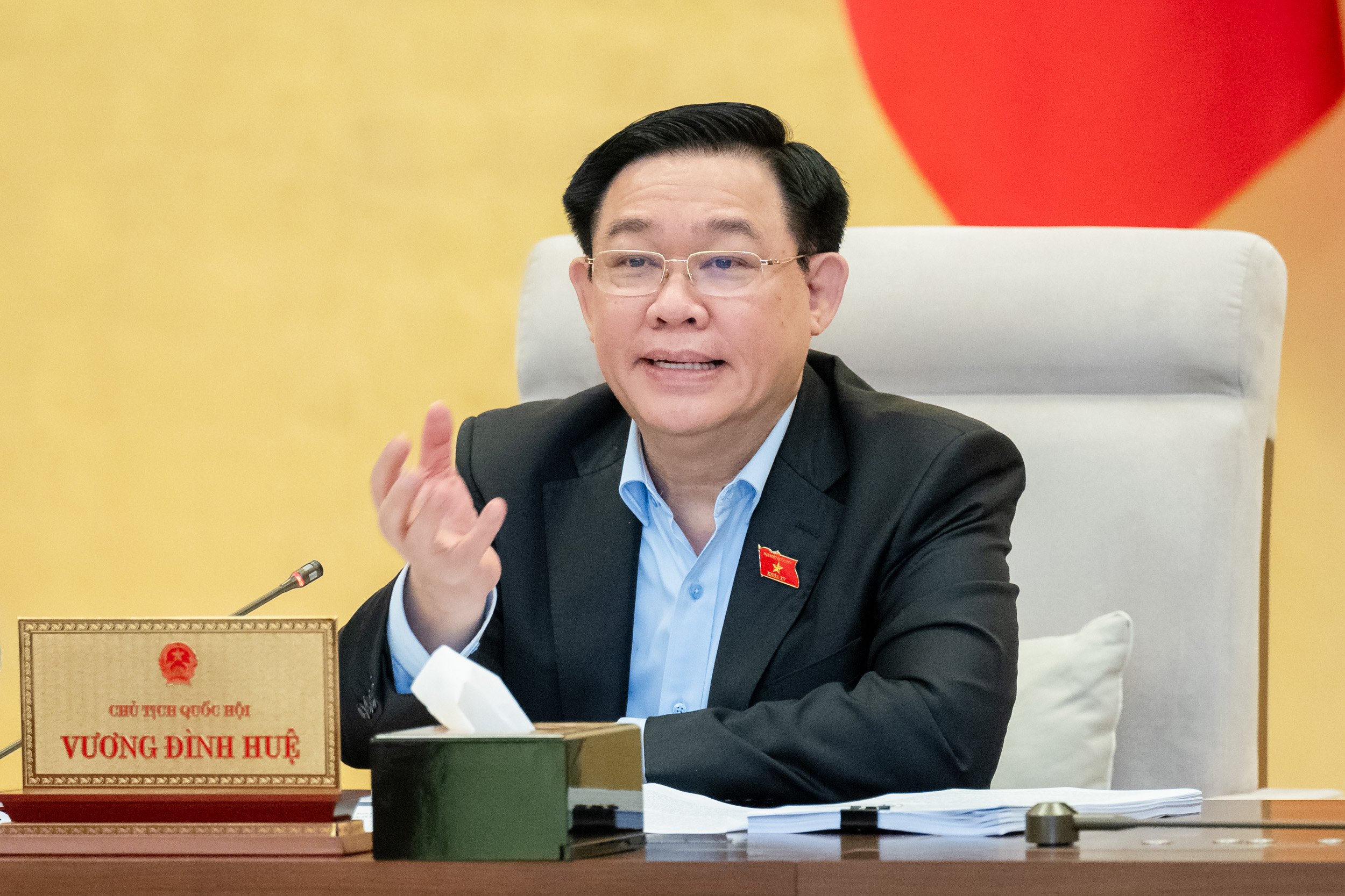 Chủ tịch Quốc hội: Hà Nội cần giải bài toán tắc đường và ô nhiễm môi trường- Ảnh 1.