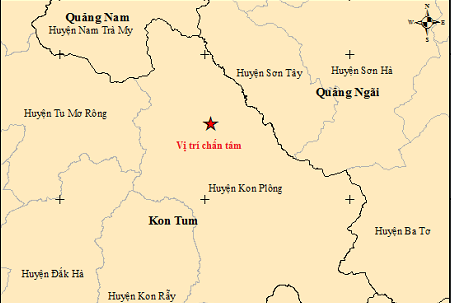 Một ngày liên tiếp 8 trận động đất ở miền núi Quảng Ngãi- Ảnh 2.