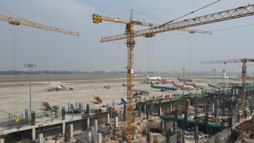 Nhà ga T3 sân bay Tân Sơn Nhất tăng tốc trong những ngày nắng nóng đổ lửa- Ảnh 9.