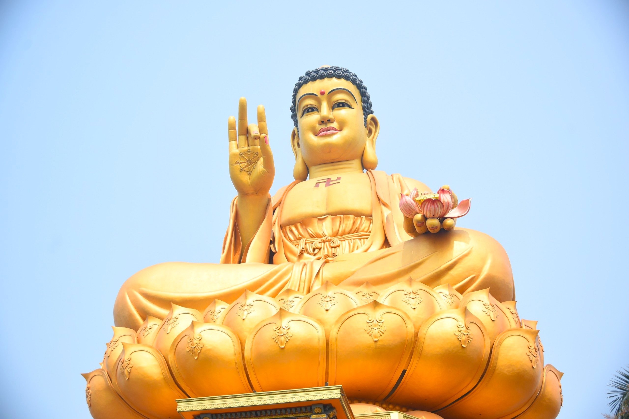 Chiêm ngưỡng đại tượng Phật cao 72m, bên trong có thang máy ở Hà Nội- Ảnh 3.