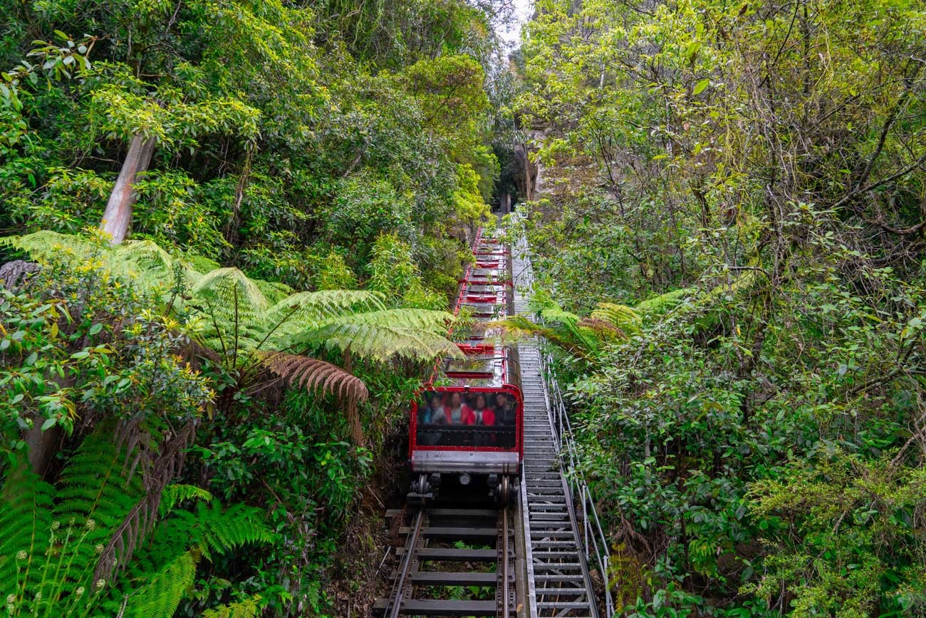 Tuy nhiên khác với tuyến Stoosbahn ở Thụy Sĩ, Katoomba lao thẳng xuống những vách đá hùng vĩ và những hầm núi thẳng đứng, xuyên qua những cánh rừng hoang sơ, mang tới trải nghiệm mạo hiểm cho du khách.