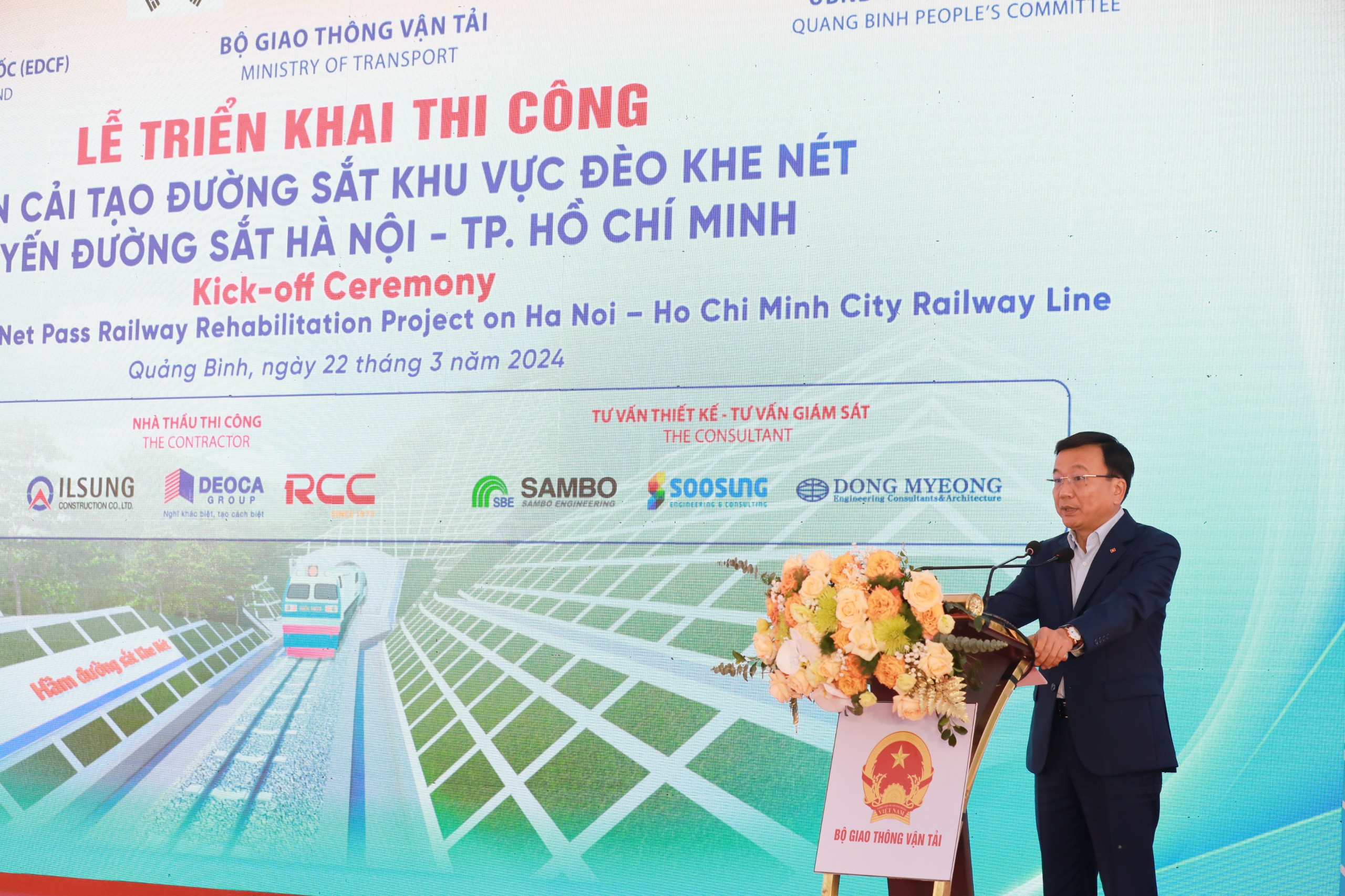 Bộ trưởng GTVT phát lệnh thi công dự án cải tạo đường sắt đèo Khe Nét- Ảnh 3.