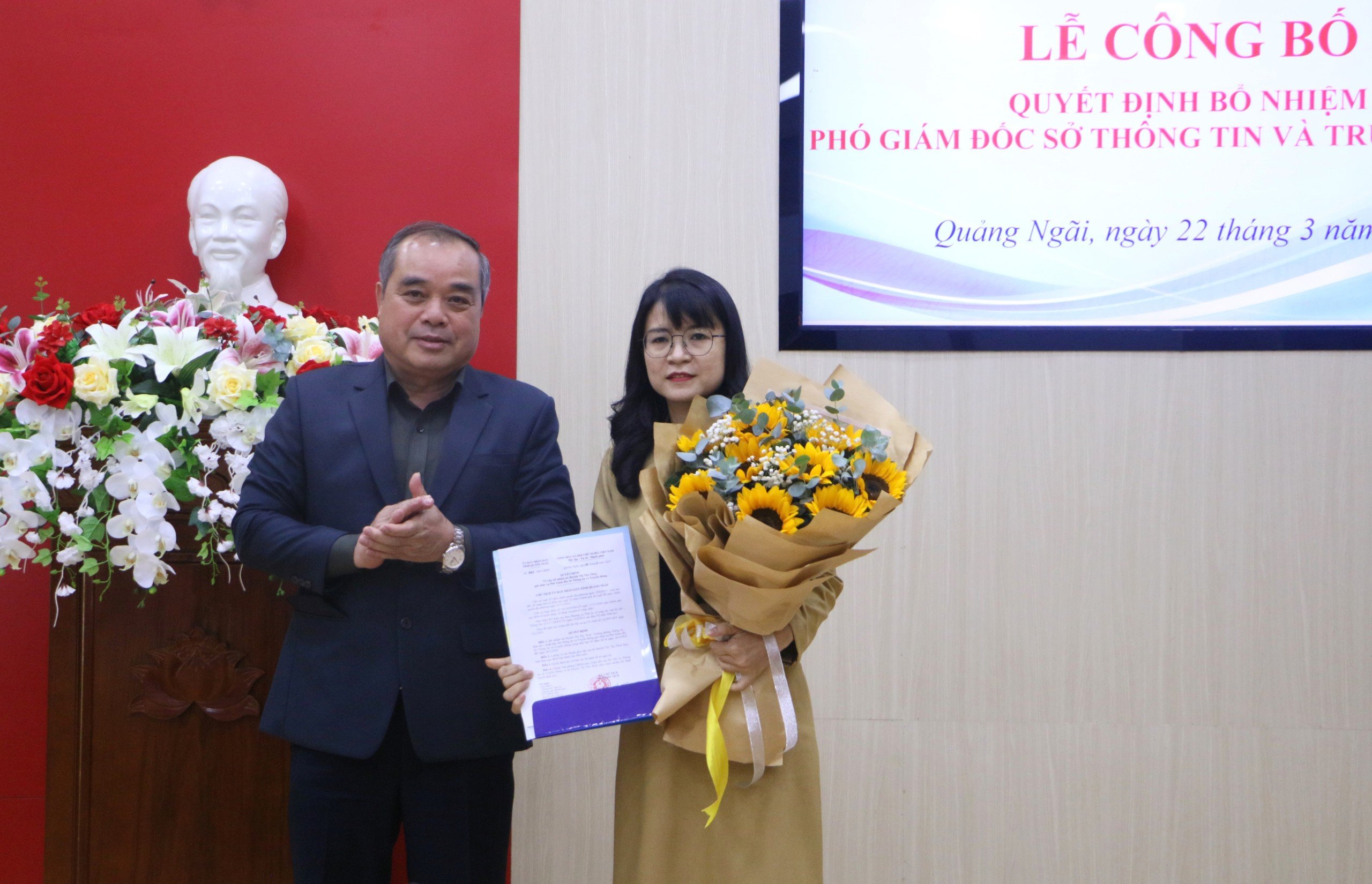 Sở Thông tin - truyền thông Quảng Ngãi có tân phó giám đốc- Ảnh 2.