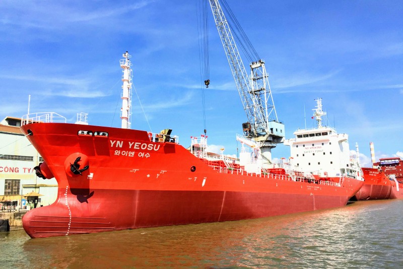 Công ty Đóng tàu Phà Rừng thi công seri 7 con tàu hóa chất 13.000 tấn xuất khẩu- Ảnh 2.