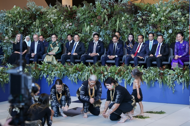 Thủ tướng dự nghi lễ đặc biệt trong lễ đón hội nghị Cấp cao ASEAN - Australia- Ảnh 5.