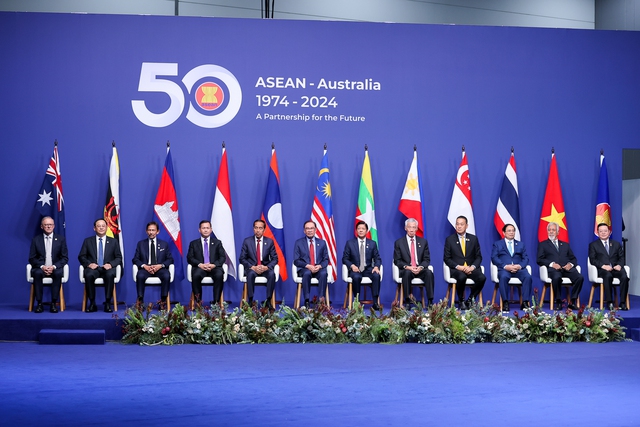 Thủ tướng dự nghi lễ đặc biệt trong lễ đón hội nghị Cấp cao ASEAN - Australia- Ảnh 7.