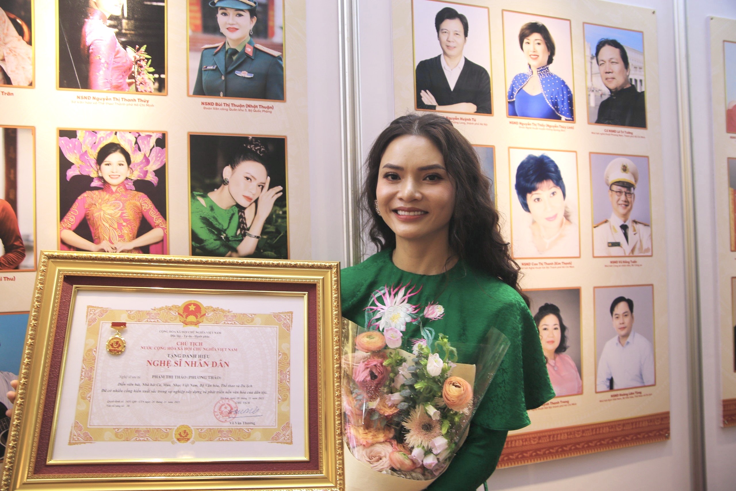 Nghệ sĩ Phương Thảo cũng đạt danh hiệu NSND trong lần này.
