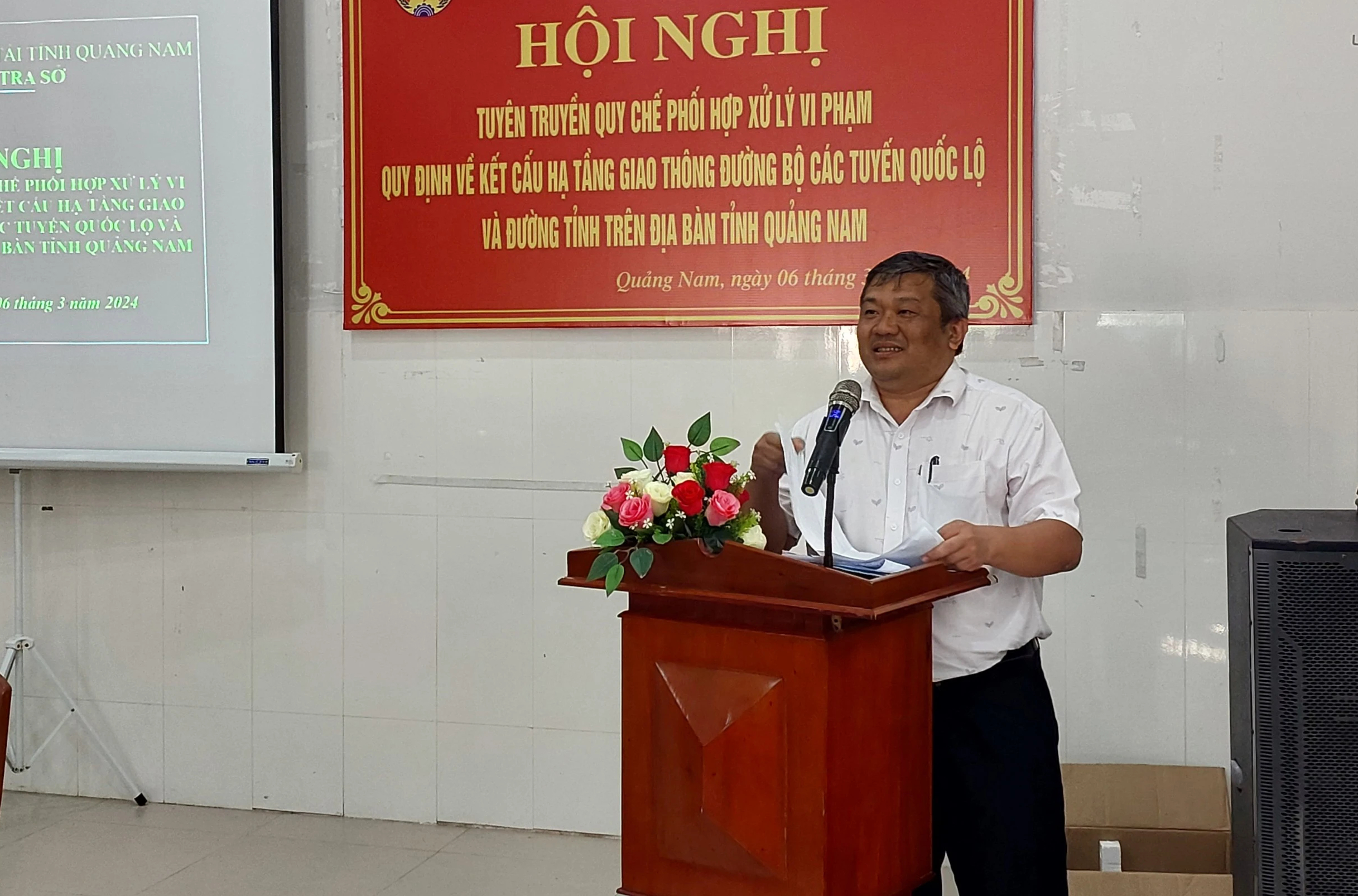 Quảng Nam: Tuyên truyền bảo vệ hành lang đường bộ cho trưởng thôn- Ảnh 1.