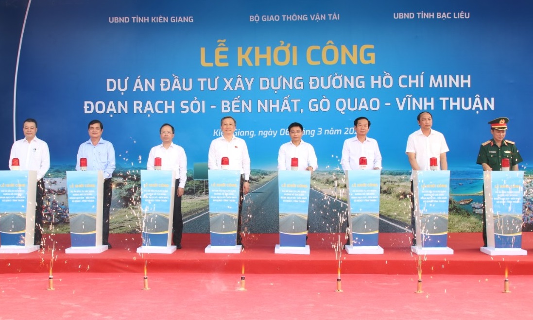 Khởi công đường Hồ Chí Minh qua Kiên Giang, Bạc Liêu: Động lực mới cho đất Chín Rồng- Ảnh 1.