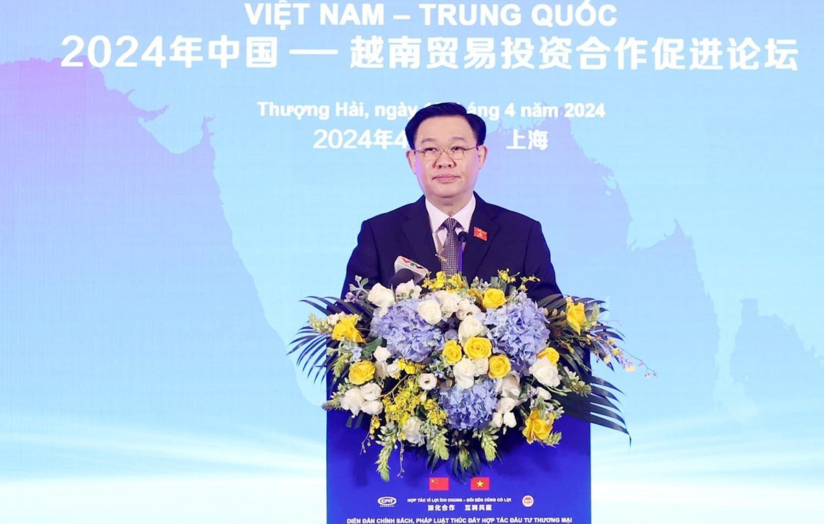 Chủ tịch Quốc hội dự diễn đàn thúc đẩy hợp tác đầu tư Việt Nam - Trung Quốc- Ảnh 2.