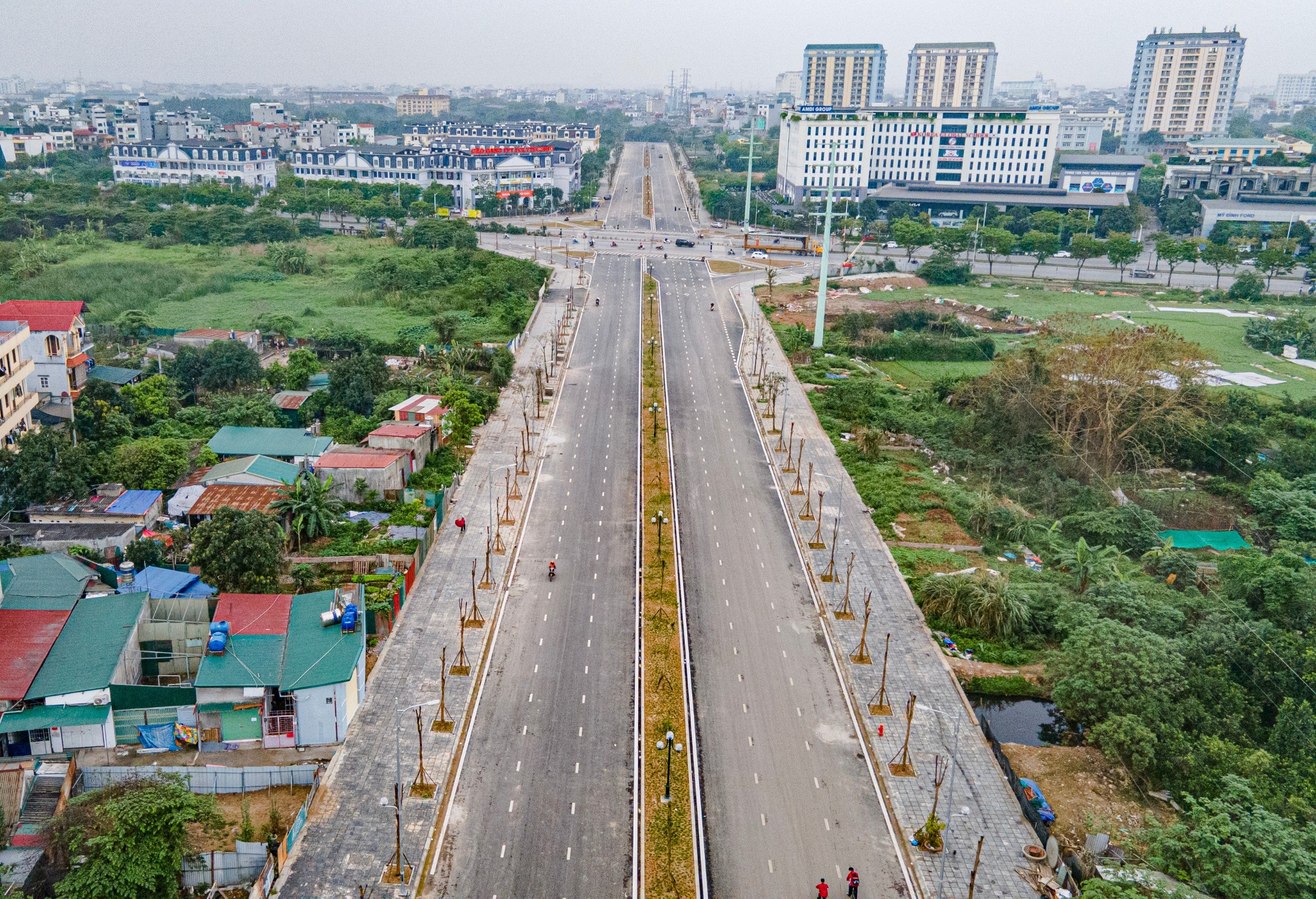Đường nối khu đô thị Xuân Phương đi quốc lộ 32 vẫn dang dở sau nhiều năm thi công- Ảnh 2.