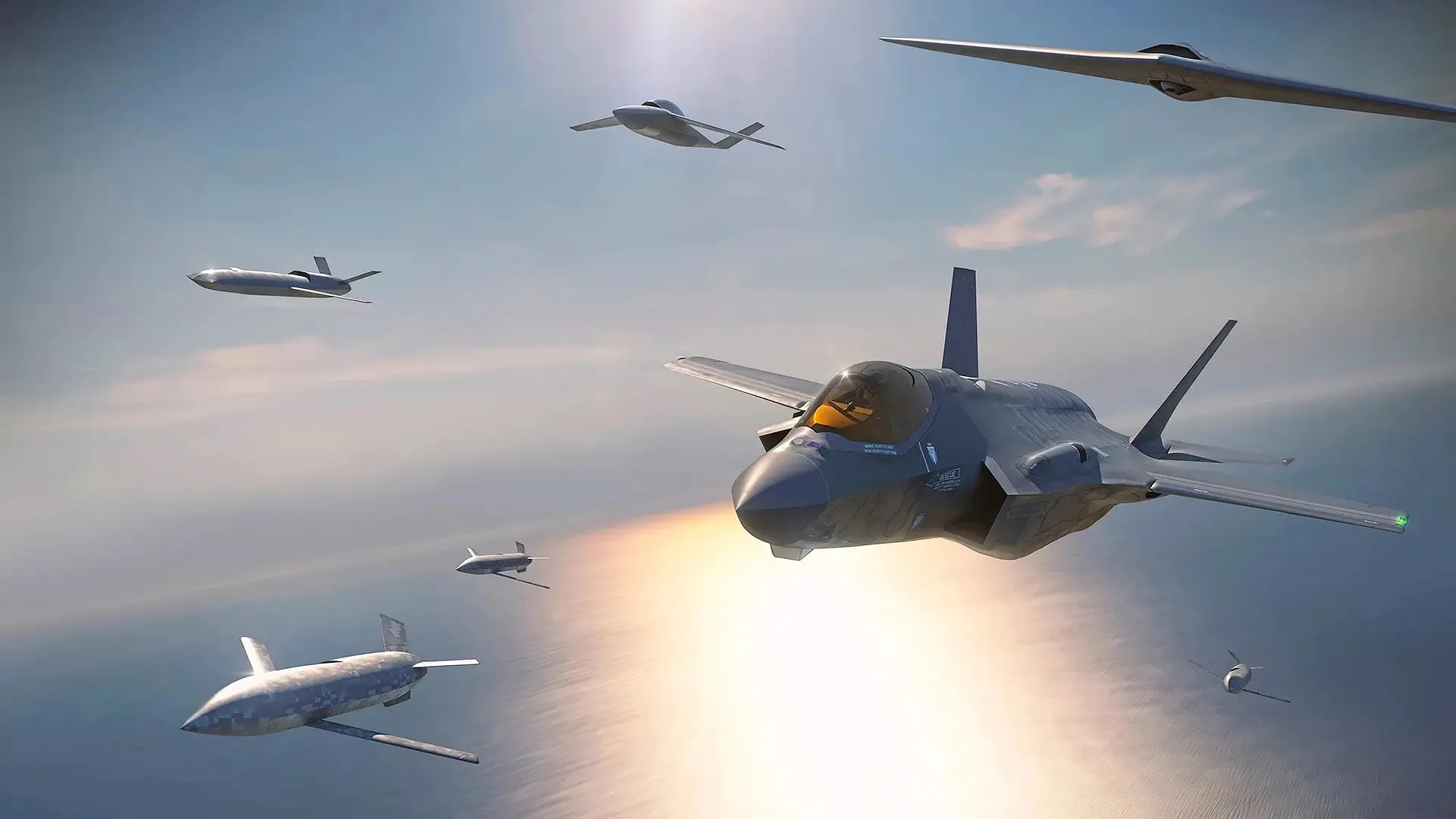Mỹ tham vọng biến tiêm kích F-16 thành siêu UAV trang bị AI- Ảnh 1.