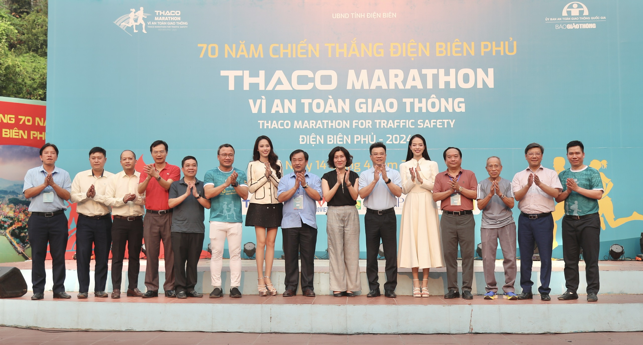 Trực tiếp: Giải THACO Marathon vì ATGT - Điện Biên Phủ 2024 thành công rực rỡ- Ảnh 1.