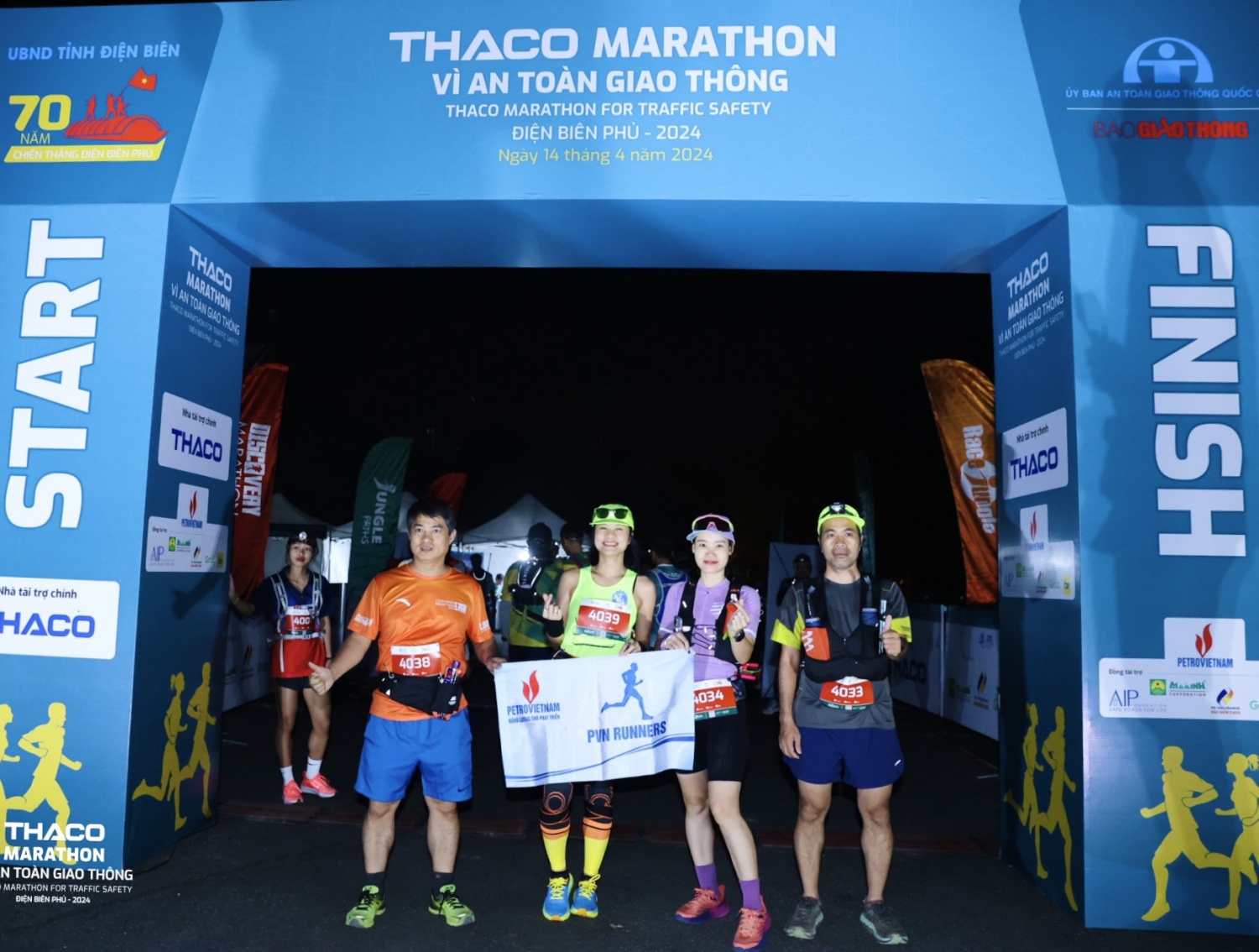 Petrovietnam đồng hành cùng giải chạy THACO Marathon vì ATGT - Điện Biên Phủ- Ảnh 4.