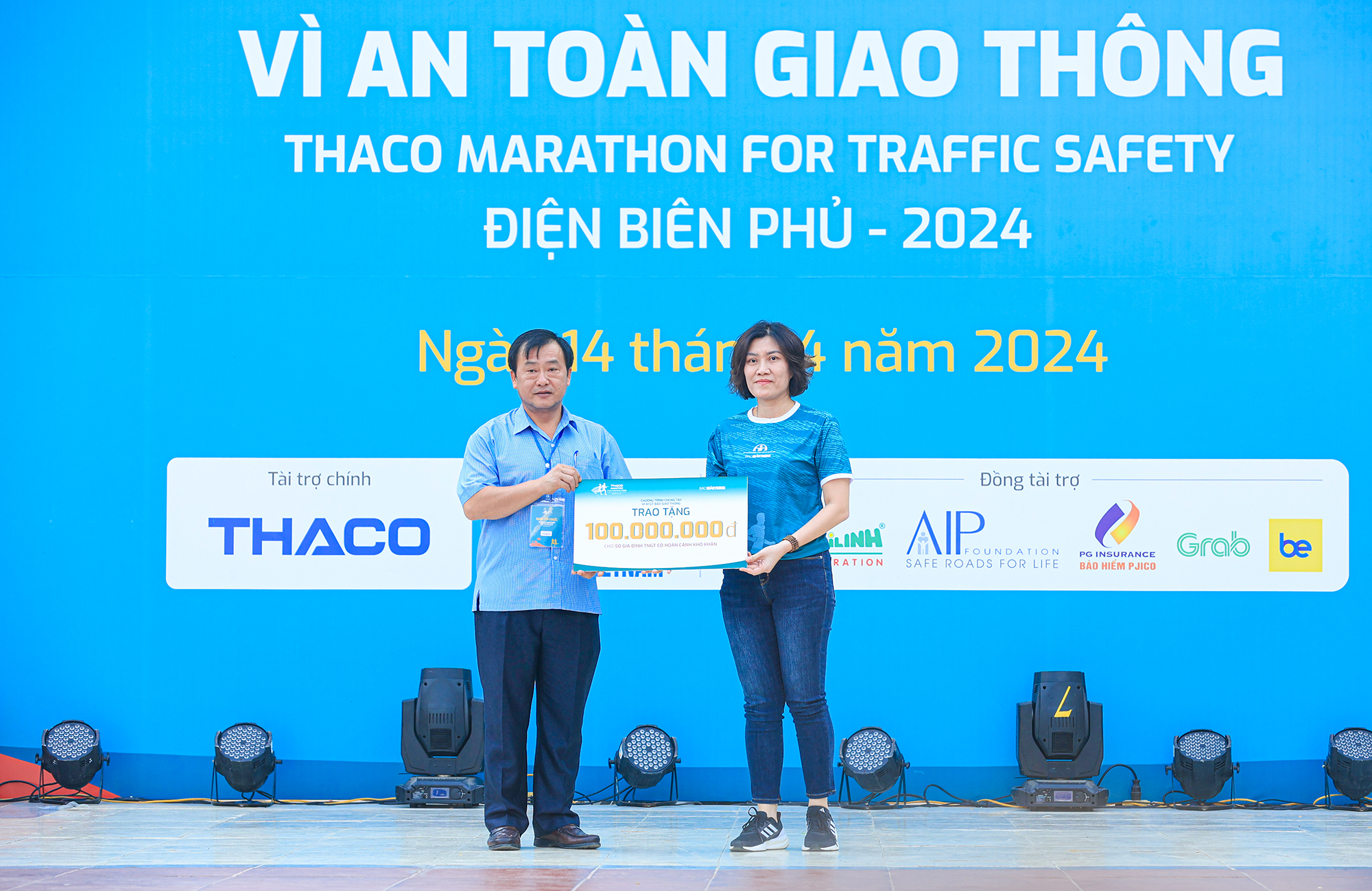Điều đọng lại ở giải THACO Marathon vì ATGT năm 2024- Ảnh 4.