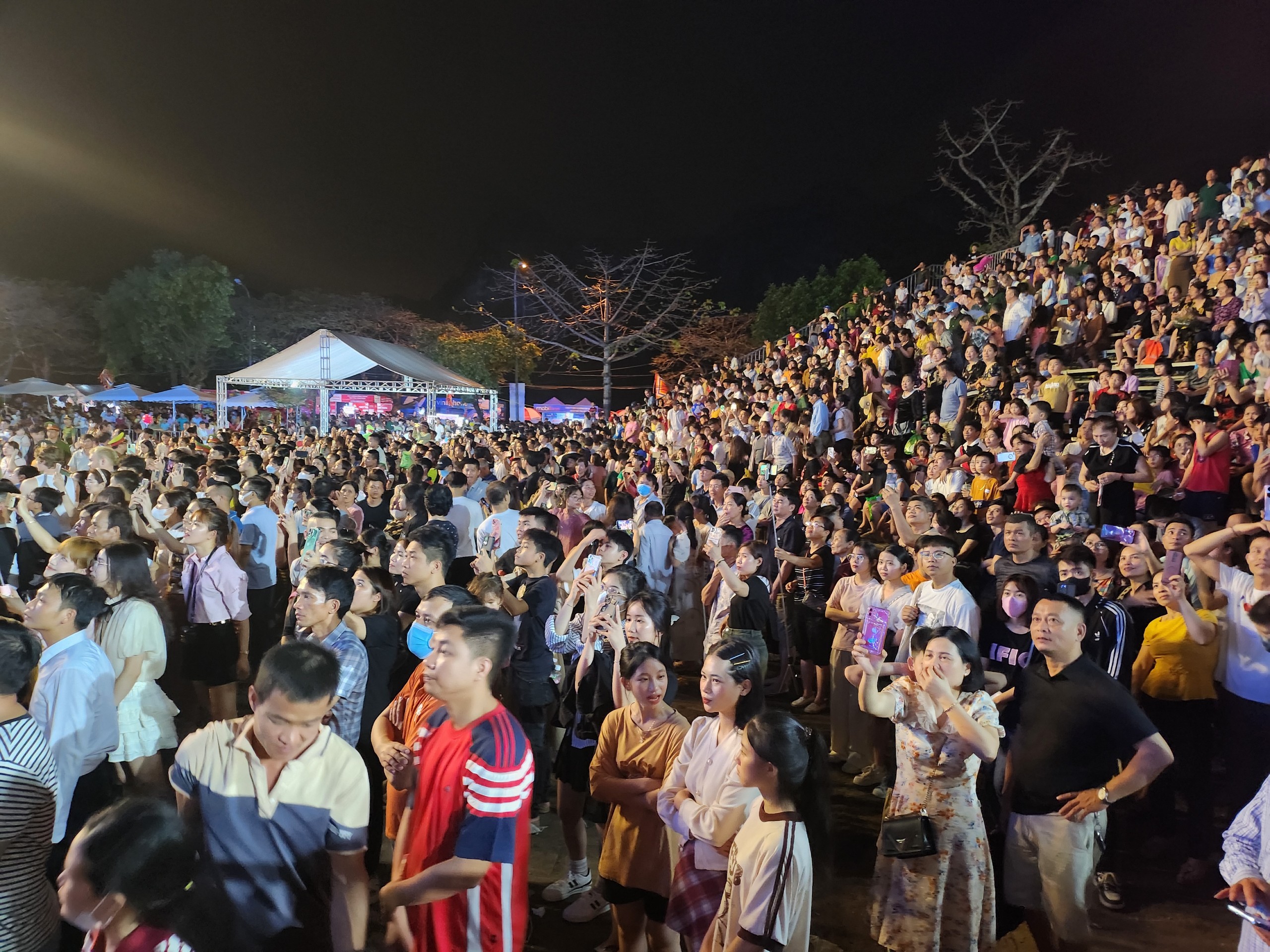 Nghìn người chen chân ở lễ hội Hoa Lư, kỷ niệm 1.100 năm ngày sinh Đinh Tiên Hoàng Đế- Ảnh 2.