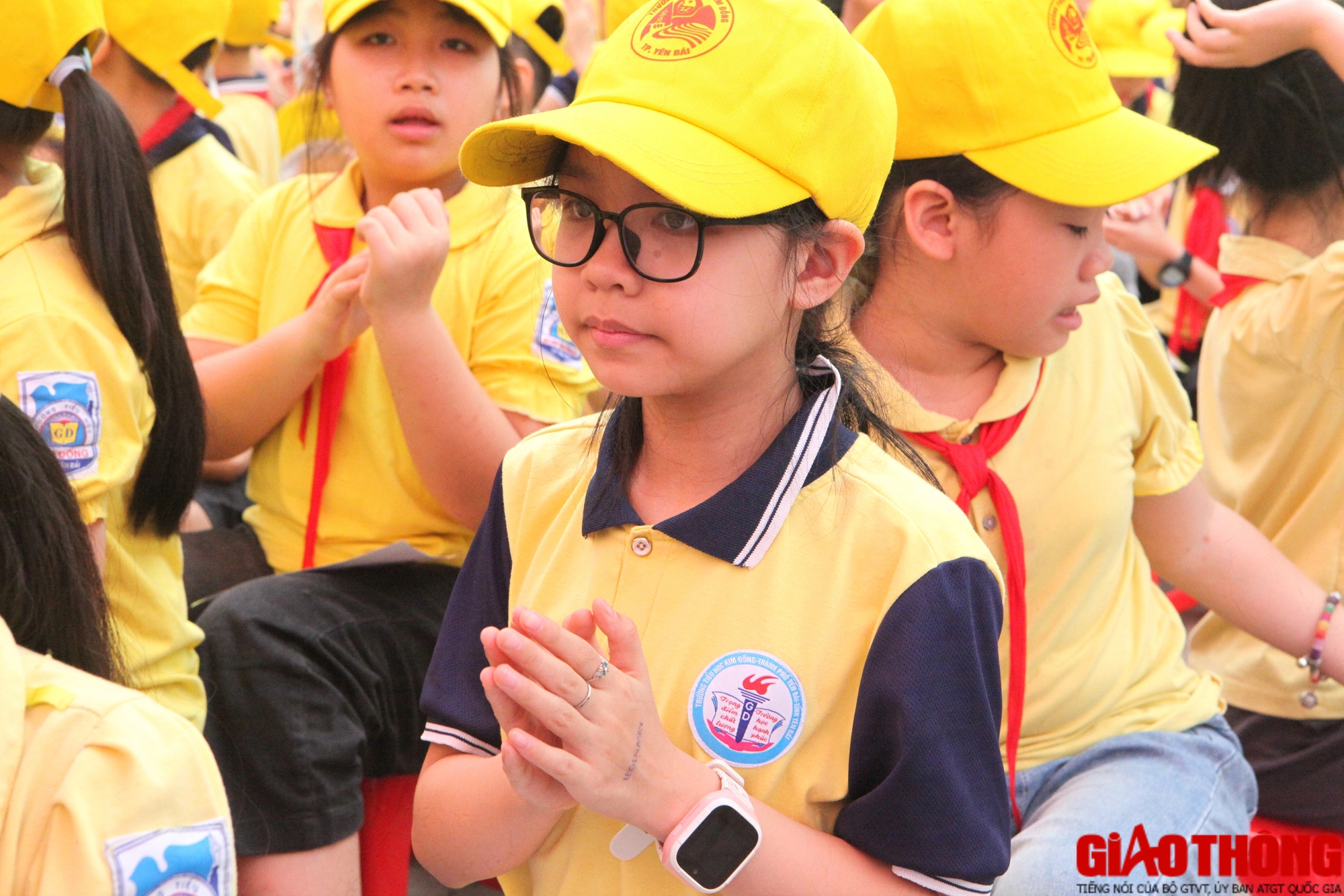 Hàng trăm học sinh Yên Bái trải nghiệm tại ngày hội ATGT- Ảnh 3.