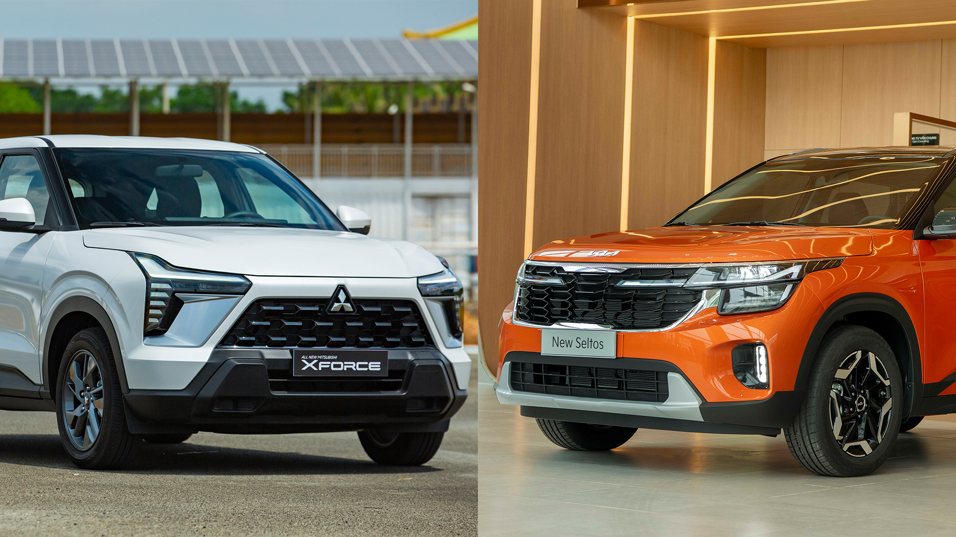 SUV dưới 600 triệu đồng: Chọn Mitsubishi Xforce hay Kia Seltos 2024?- Ảnh 1.