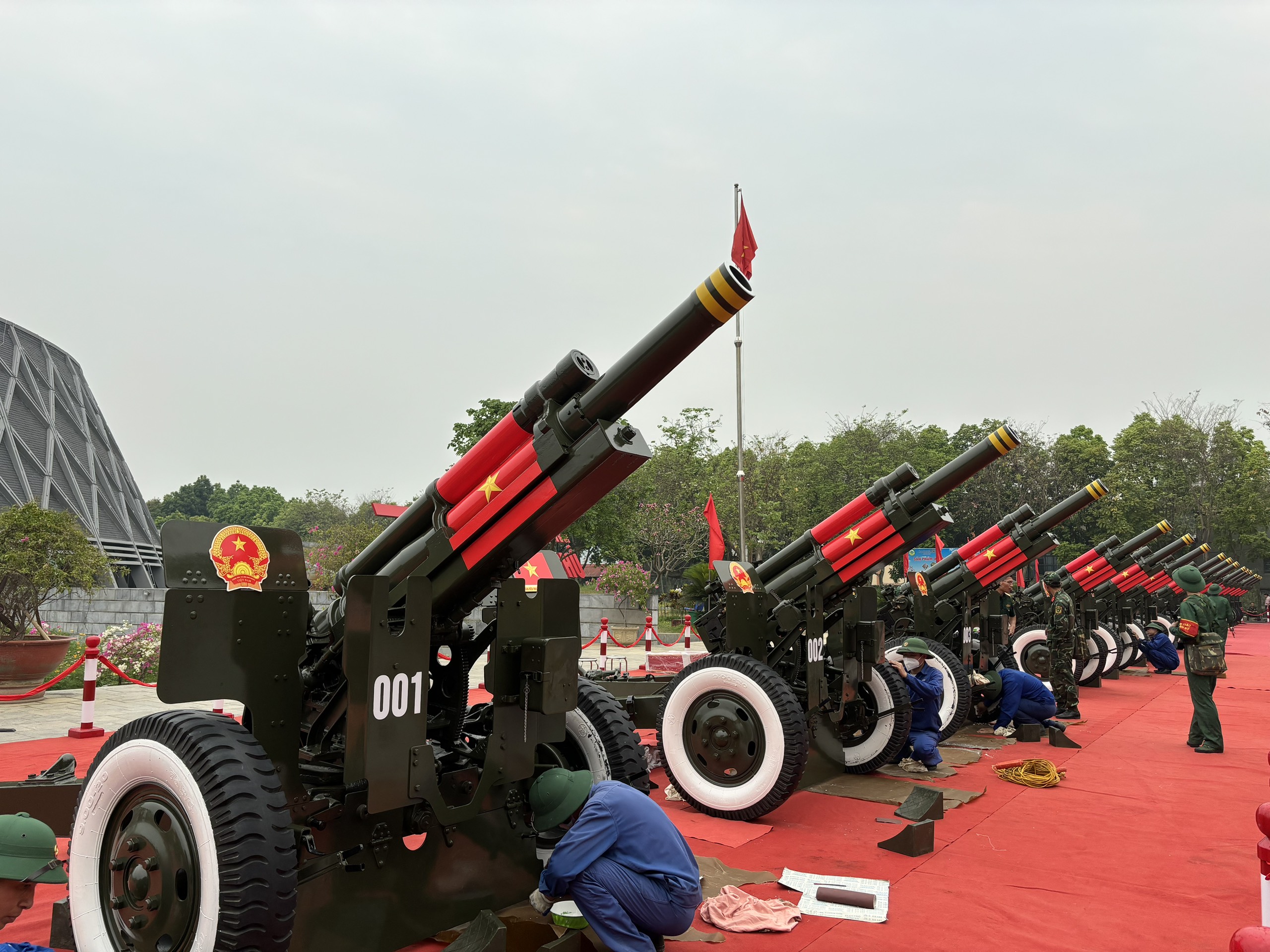 Cận cảnh dàn pháo phục vụ Lễ kỷ niệm 70 năm Chiến thắng Điện Biên Phủ- Ảnh 4.
