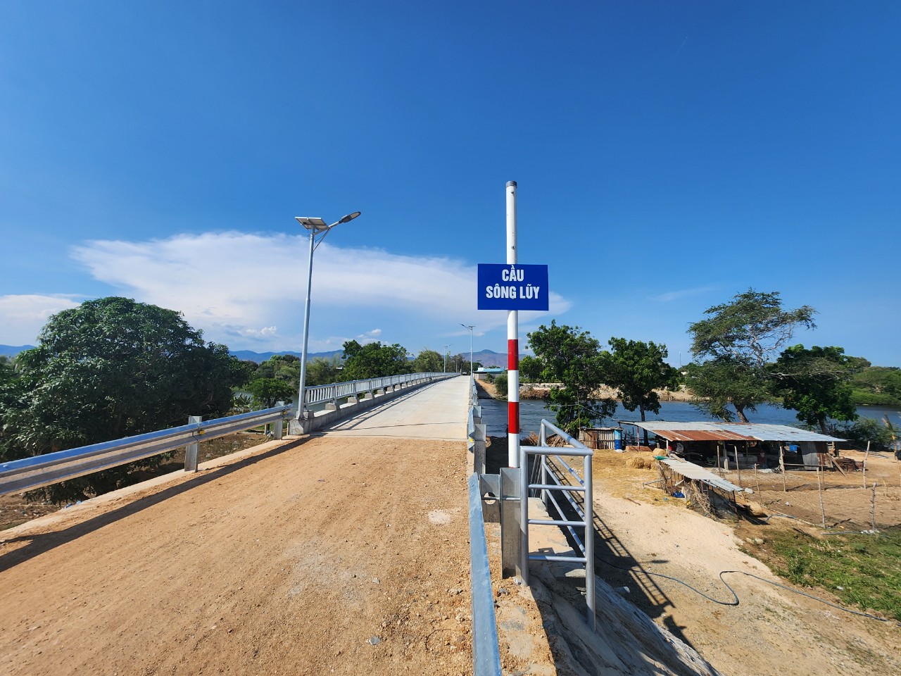 Bình Thuận: Thông xe cầu qua sông Lũy sau nhiều năm lỡ hẹn về đích- Ảnh 1.