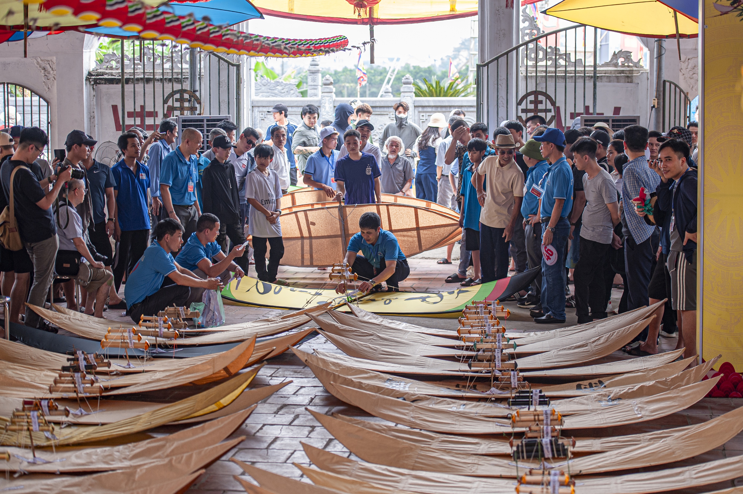 Độc đáo lễ hội thả diều làng Bá Dương Nội- Ảnh 5.