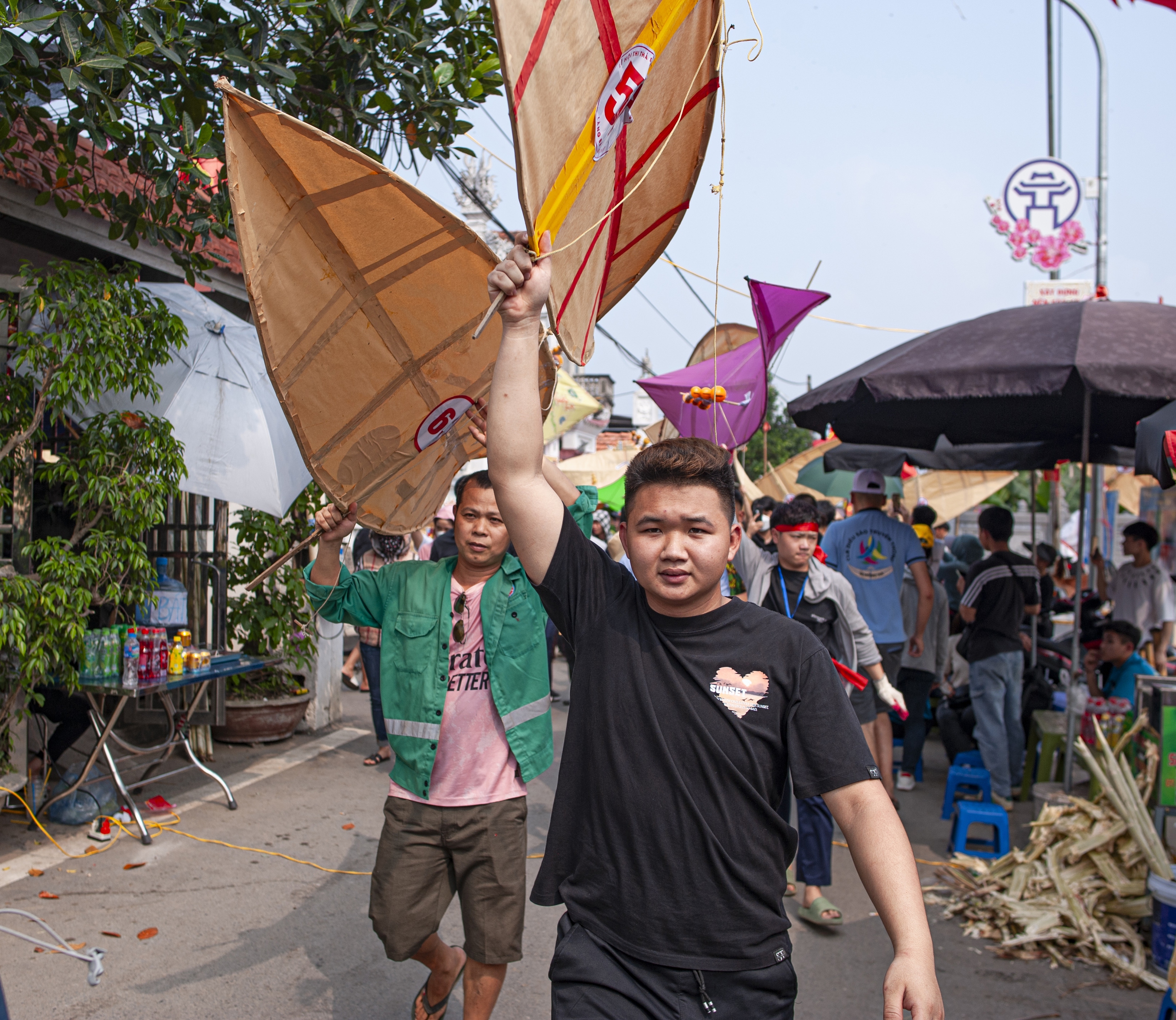 Độc đáo lễ hội thả diều làng Bá Dương Nội- Ảnh 7.