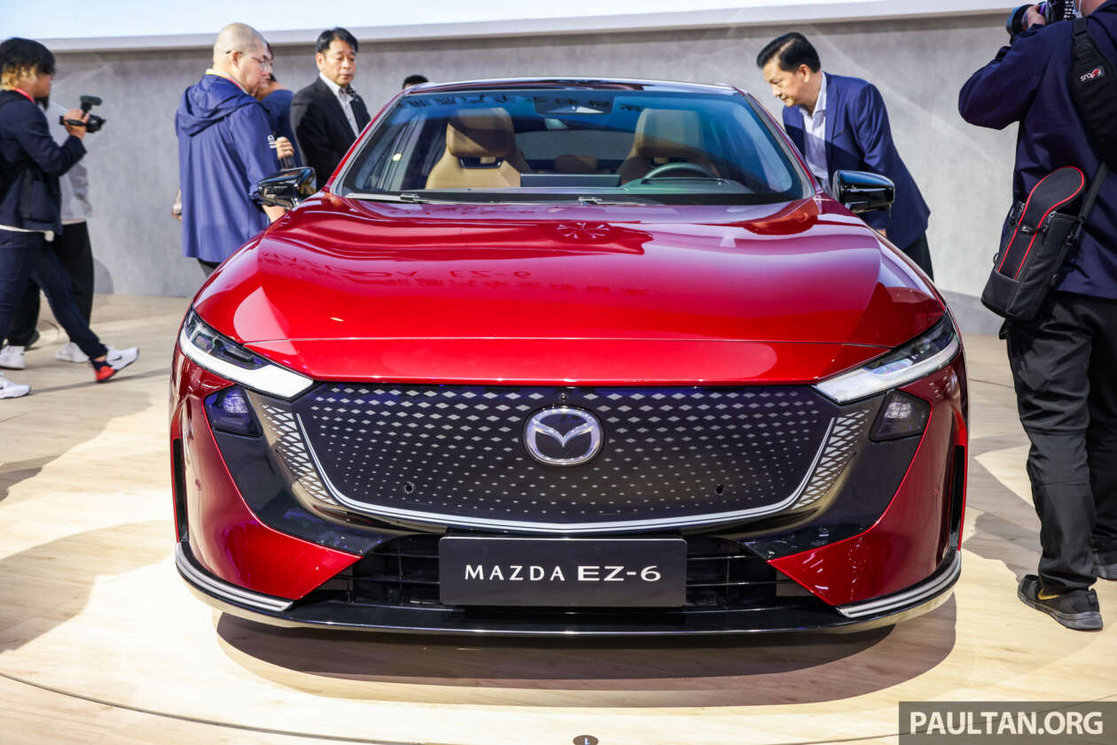 Xe điện Mazda EZ-6 ra mắt, thay thế Mazda6