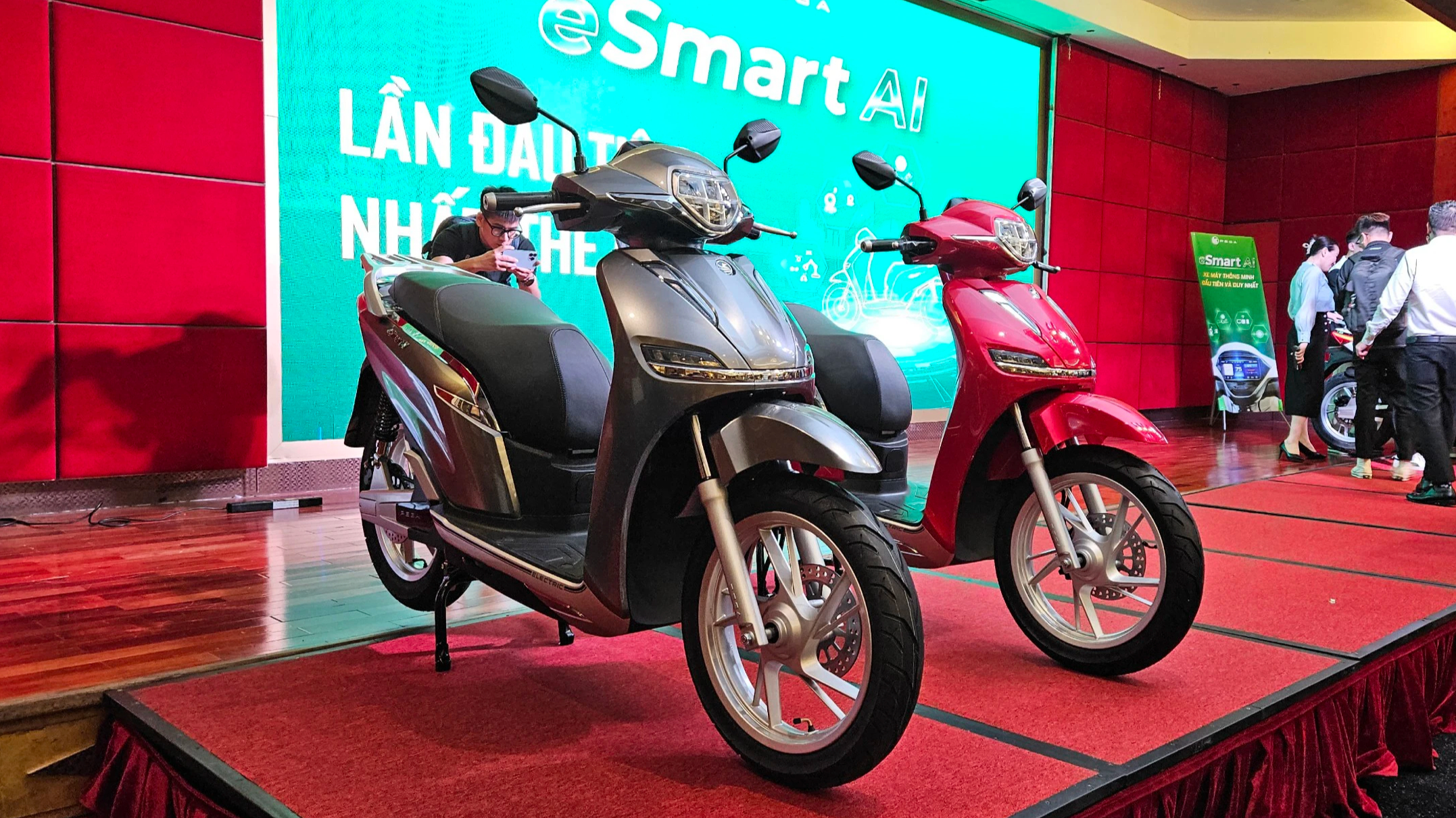 Xe máy điện PEGA eSmart AI ra mắt, giá từ 42 triệu đồng- Ảnh 1.