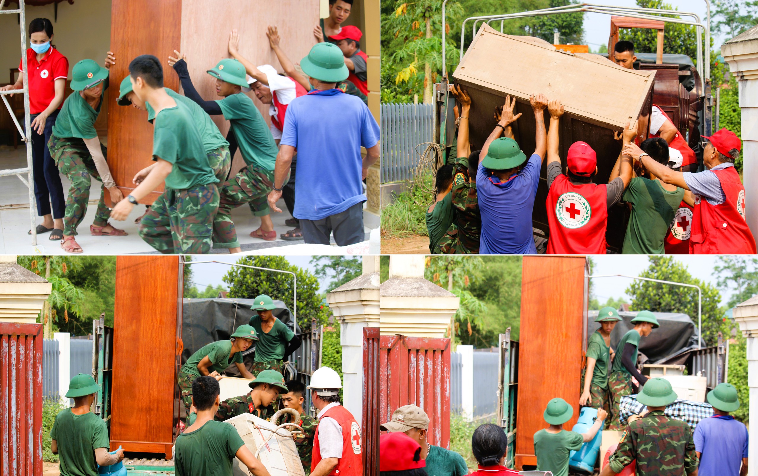 Bộ đội giúp dân tháo dỡ nhà, gấp rút giao mặt bằng cao tốc Vạn Ninh - Cam Lộ- Ảnh 11.