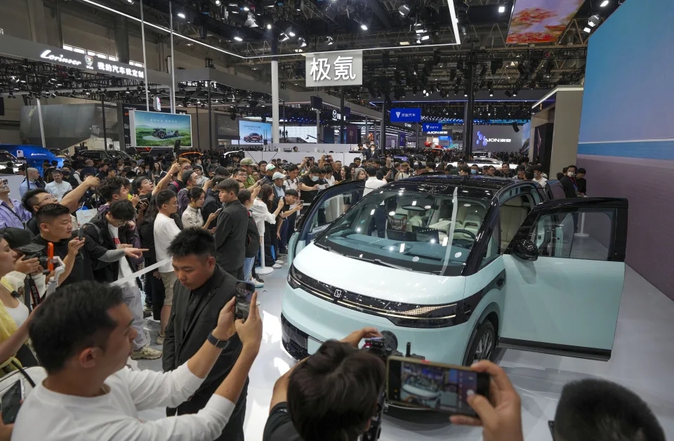 Triển lãm xe hơi lớn nhất Trung Quốc: Các thương hiệu nội áp đảo- Ảnh 1.