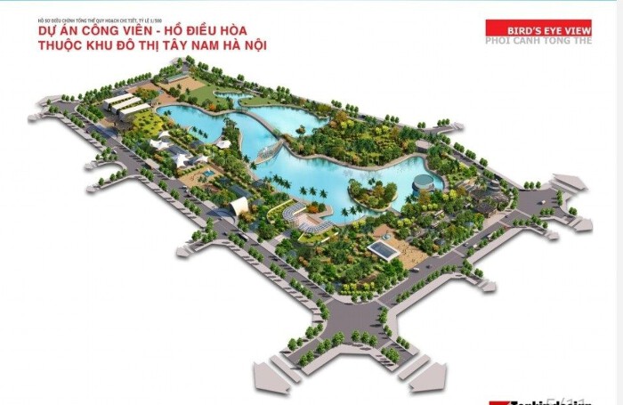 Vì sao dự án công viên - hồ điều hòa KĐT Tây Nam Hà Nội vẫn là bãi đất hoang?- Ảnh 2.