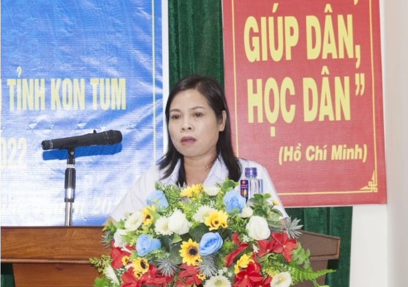 Chánh án TAND tỉnh Kon Tum Đỗ Thị Kim Thư bị kỷ luật cảnh cáo- Ảnh 1.