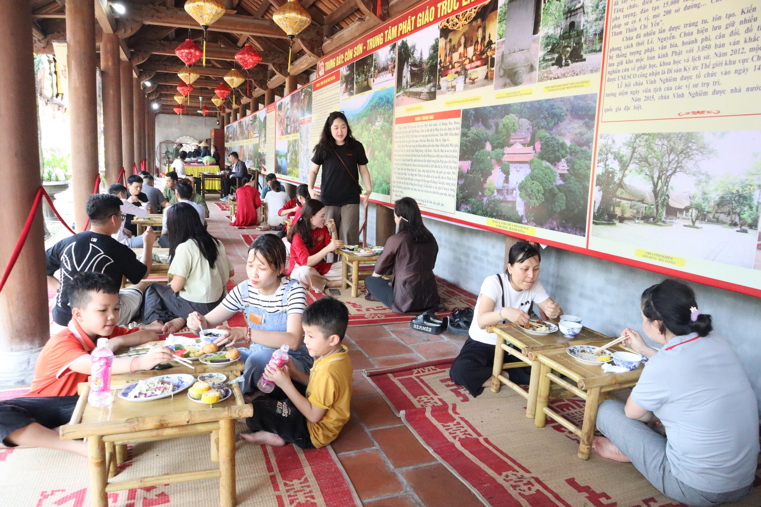 Mới lạ tiệc buffet chay tại chùa Côn Sơn- Ảnh 6.