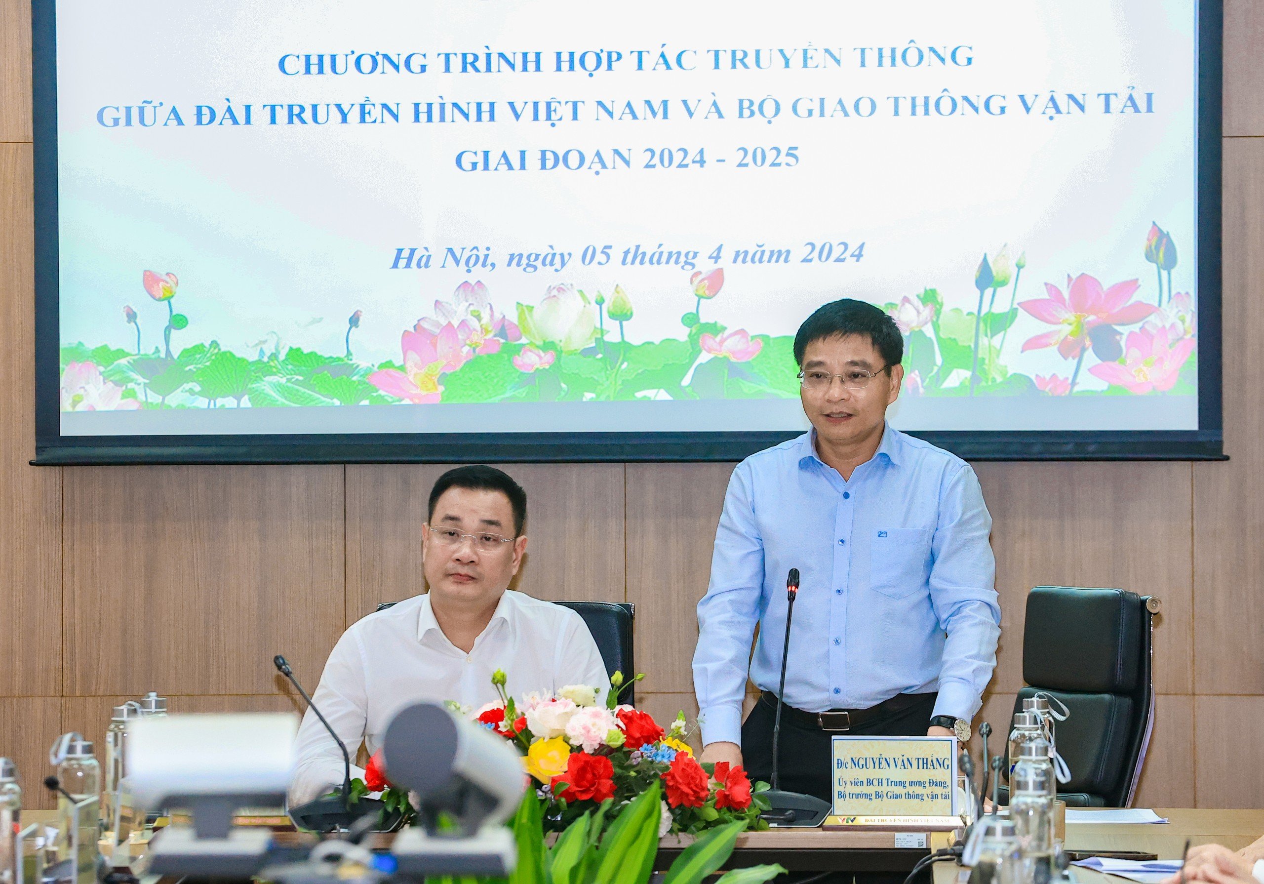 Bộ GTVT và Đài Truyền hình Việt Nam ký kết hợp tác truyền thông- Ảnh 1.