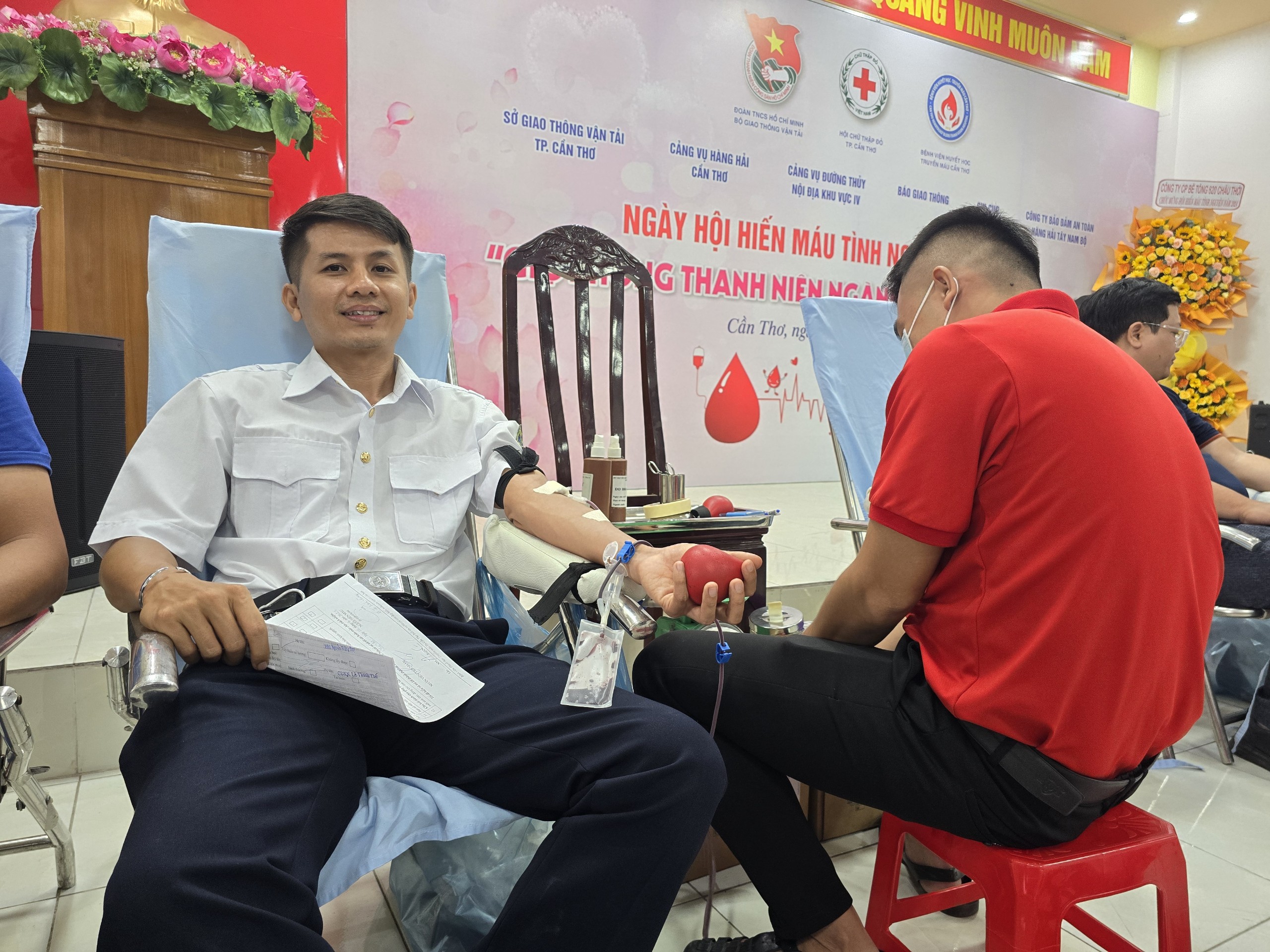 6 đơn vị ngành giao thông ở miền Tây tổ chức ngày hội hiến máu- Ảnh 8.