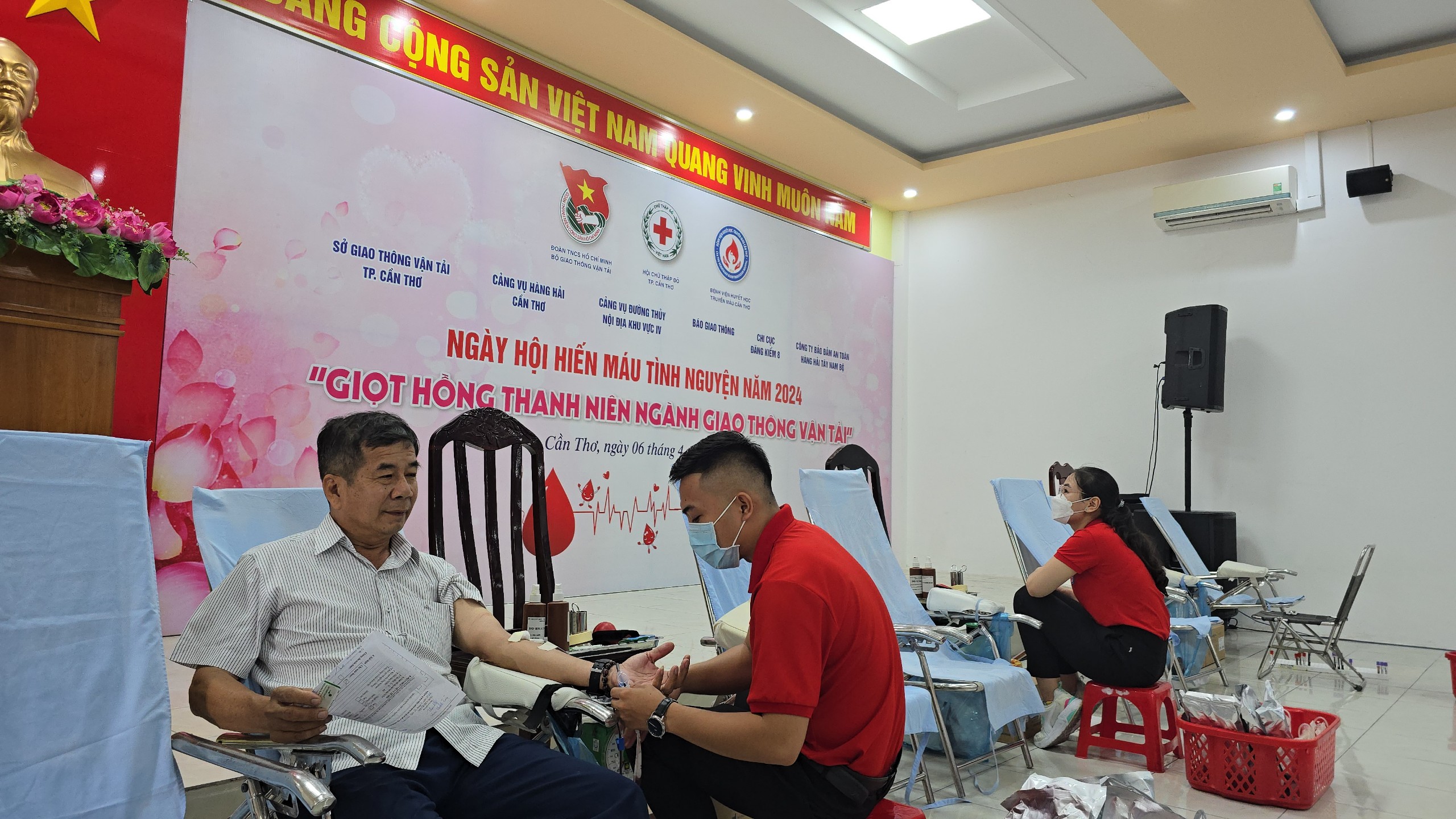 6 đơn vị ngành giao thông ở miền Tây tổ chức ngày hội hiến máu- Ảnh 10.