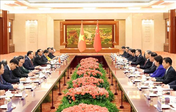 Làm sâu sắc quan hệ giữa Quốc hội Việt Nam và Nhân đại toàn quốc Trung Quốc- Ảnh 1.