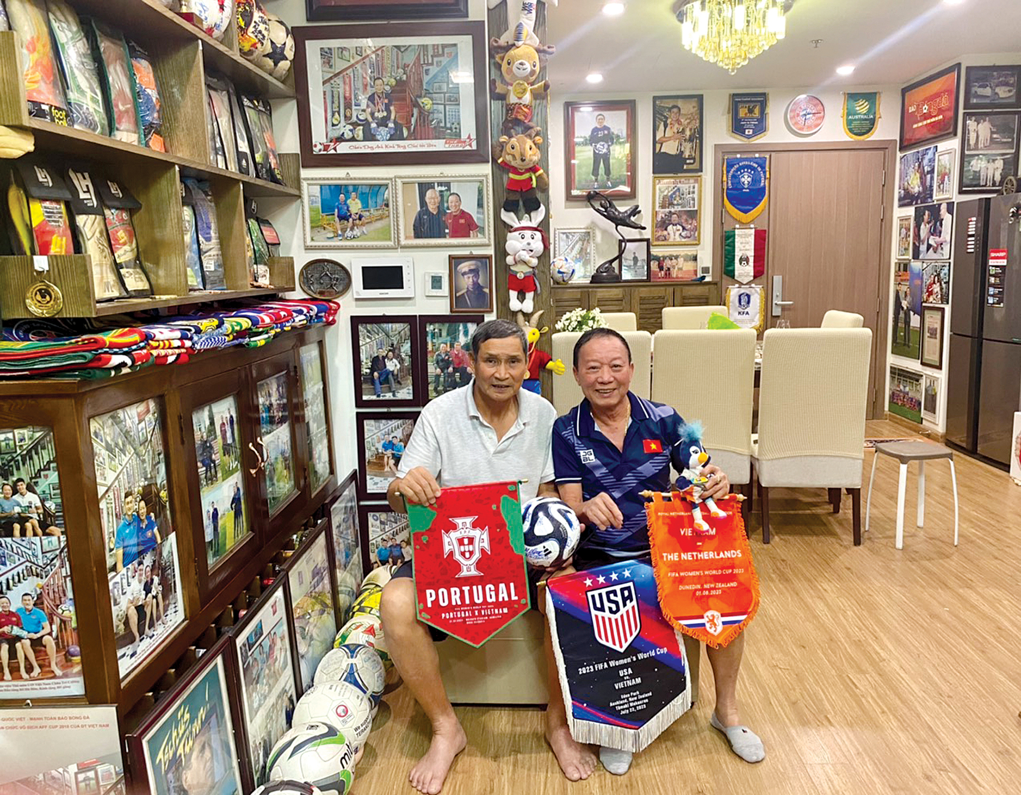 Chuyện về “bảo tàng” bóng đá độc nhất Việt Nam- Ảnh 1.