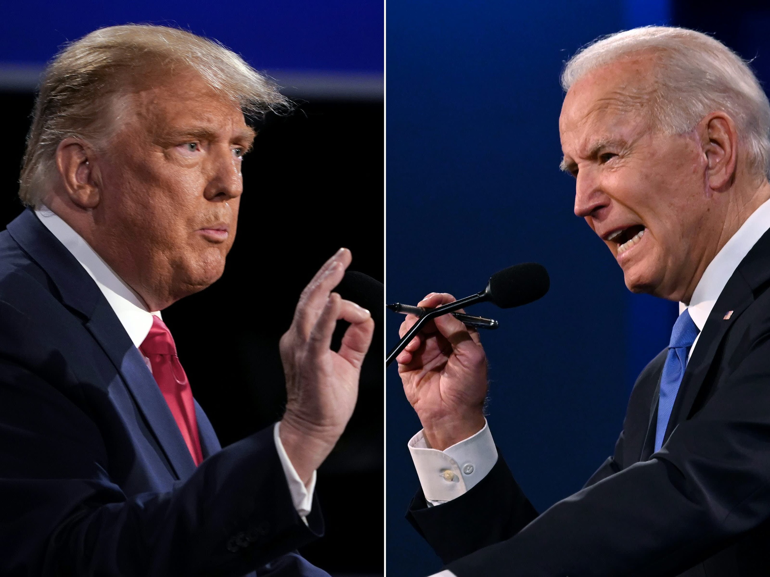 Ông Biden trả lời: &quot;Đã sẵn sàng!&quot; khi được hỏi liệu có tổ chức tranh luận với ông Trump. (Ảnh: CNBC)