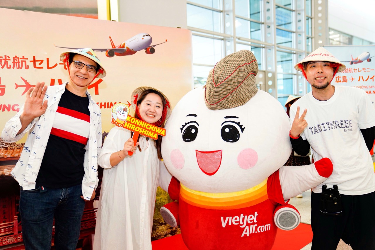 Vietjet mở đường bay thẳng nối Hà Nội và Hiroshima- Ảnh 2.