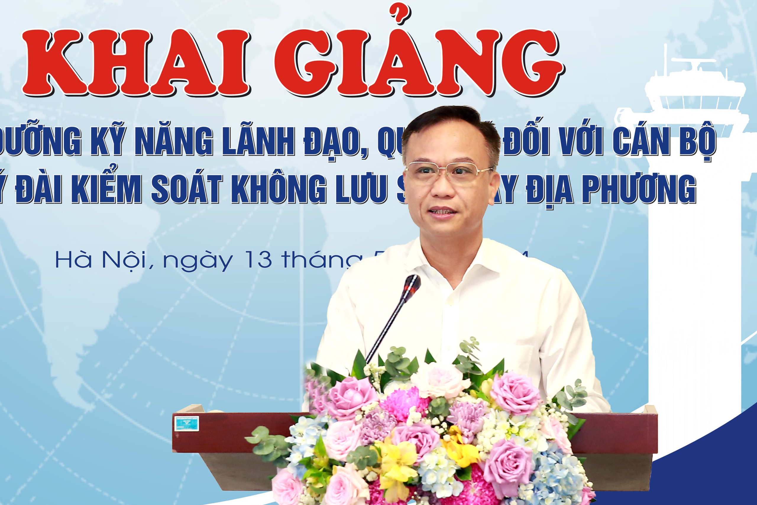 Khai giảng lớp bồi dưỡng kỹ năng lãnh đạo, quản lý cho cán bộ Đài Kiểm soát không lưu- Ảnh 1.