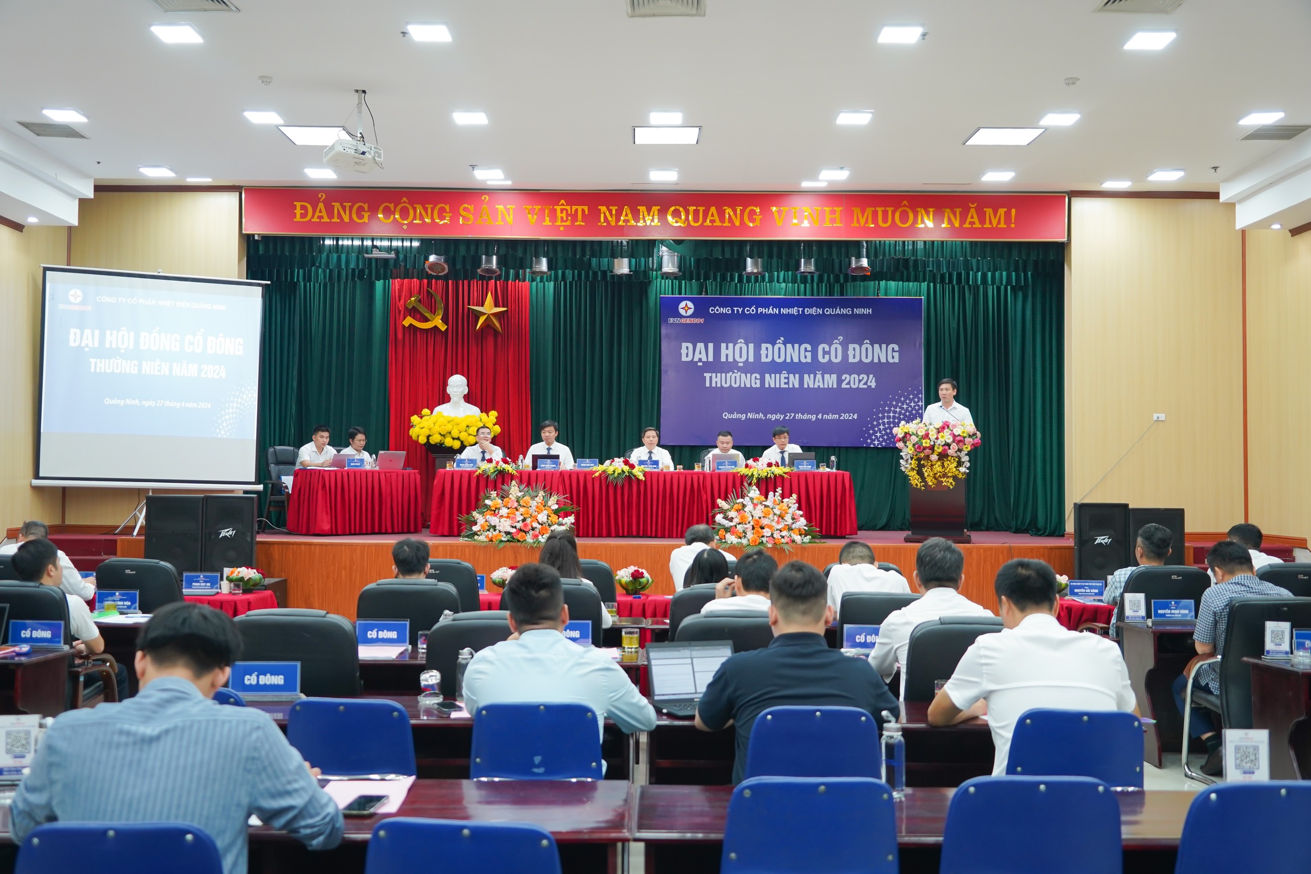 Đại hội đồng cổ đông thường niên năm 2024 Công ty CP Nhiệt điện Quảng Ninh- Ảnh 1.