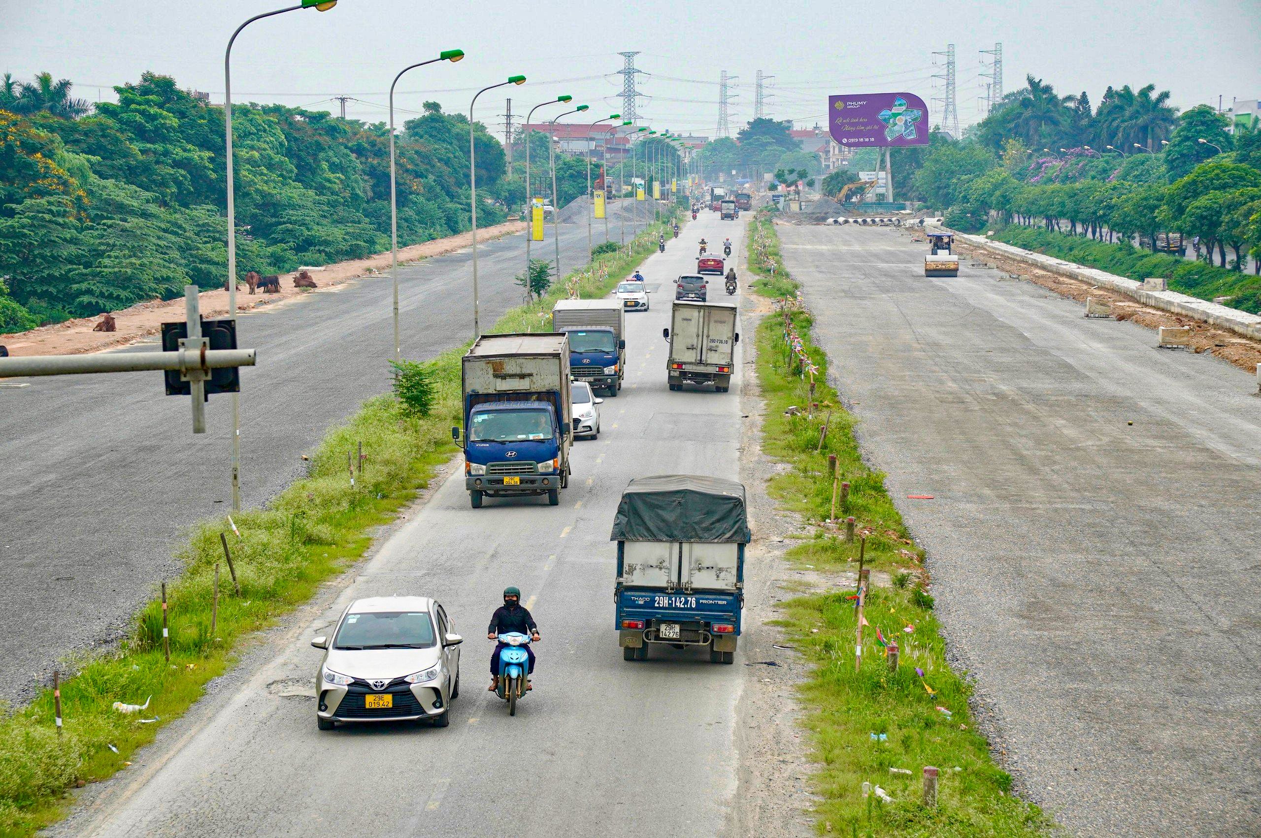 Dự án mở rộng QL6 đi Xuân Mai sau hơn 1,5 năm thi công- Ảnh 5.